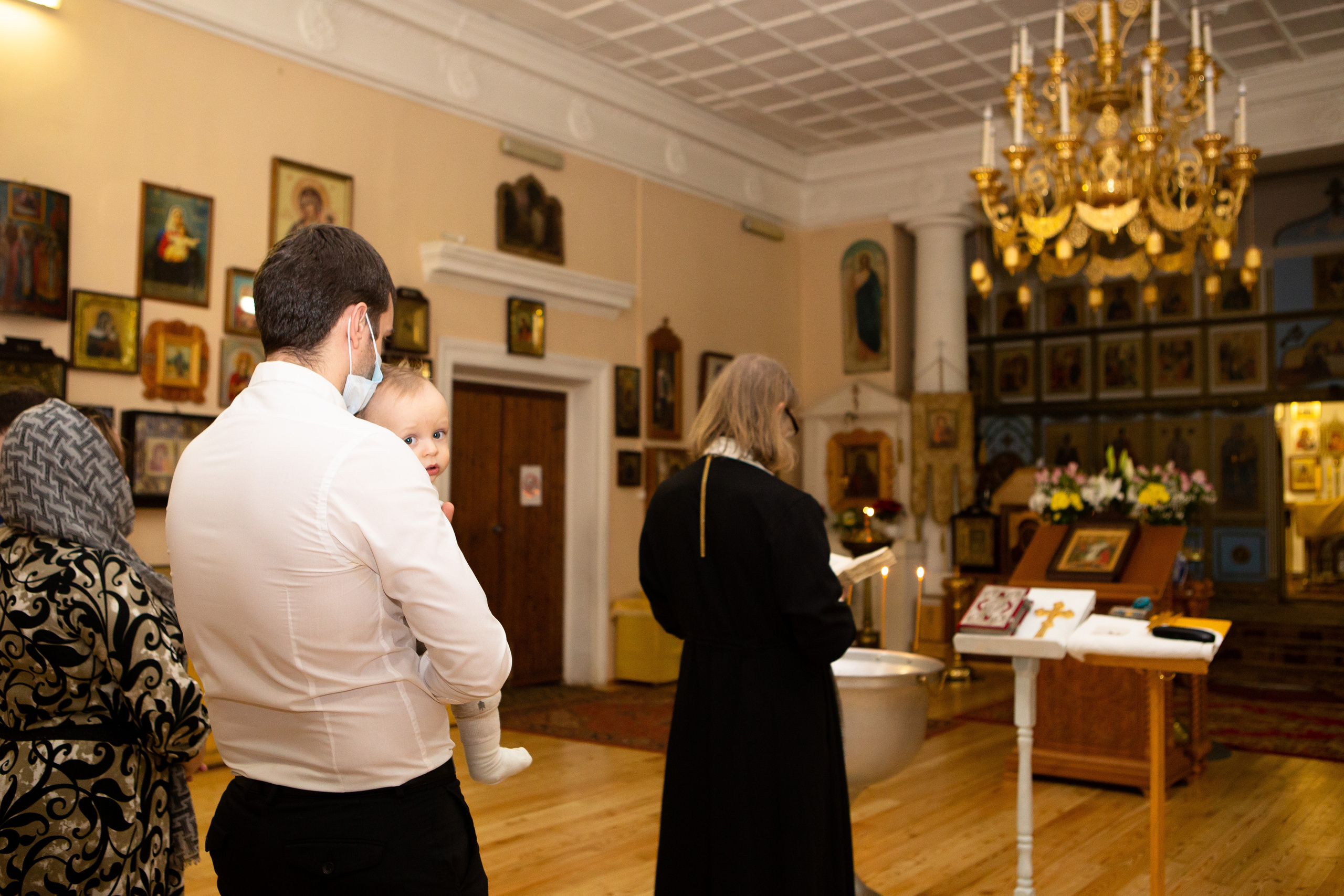 Съёмка крещения. Главная