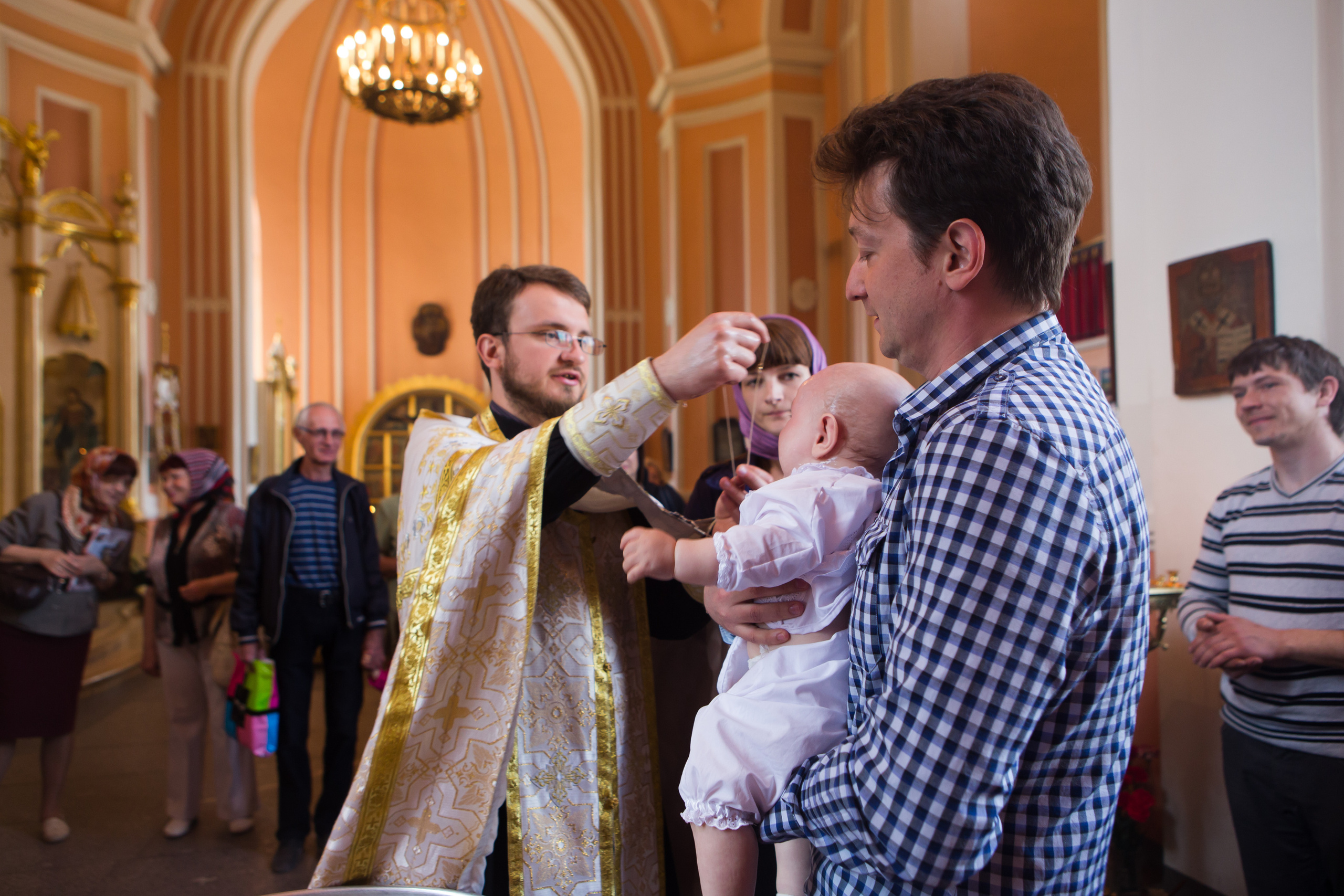 Съёмка крещения. Главная