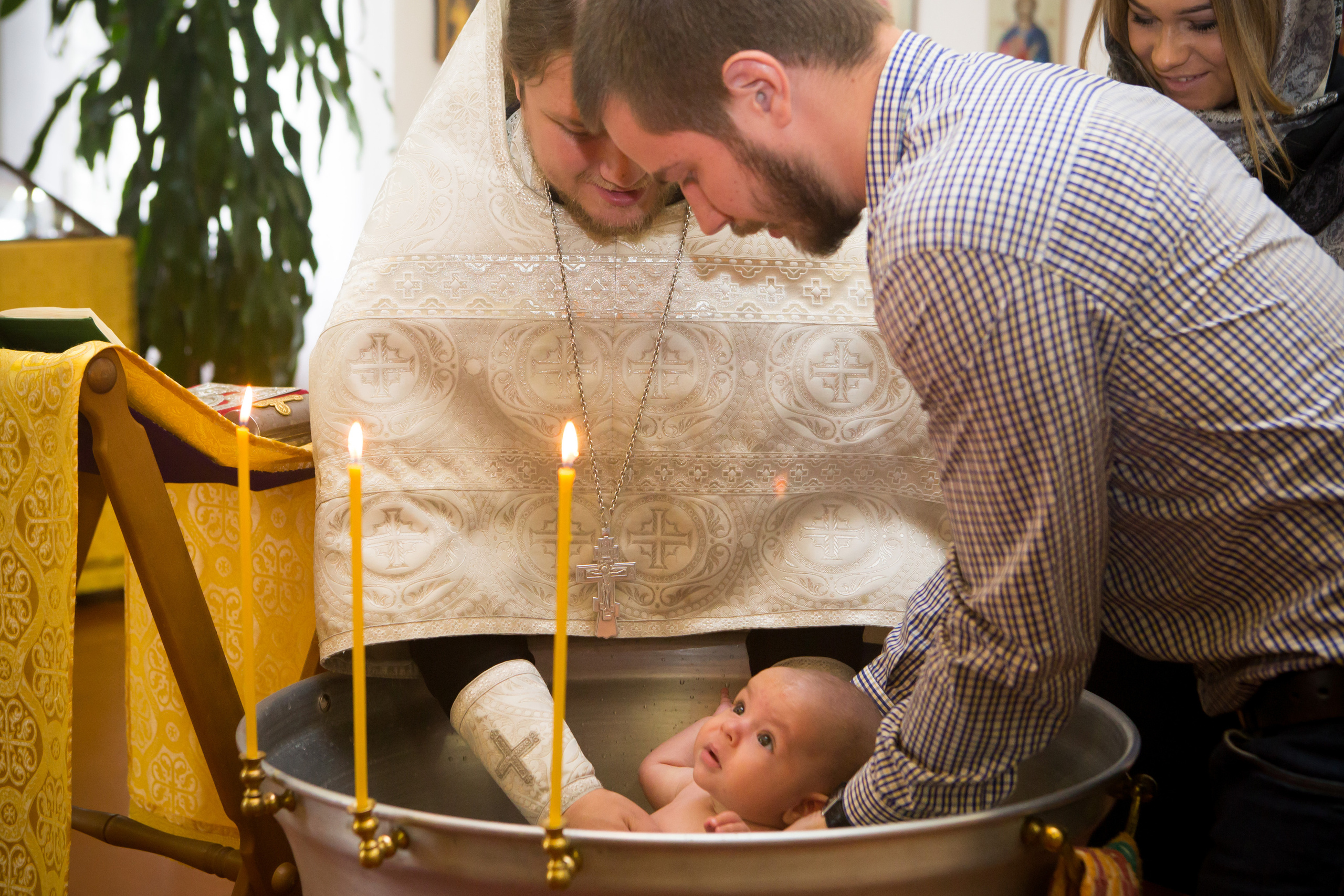 Съёмка крещения. Главная