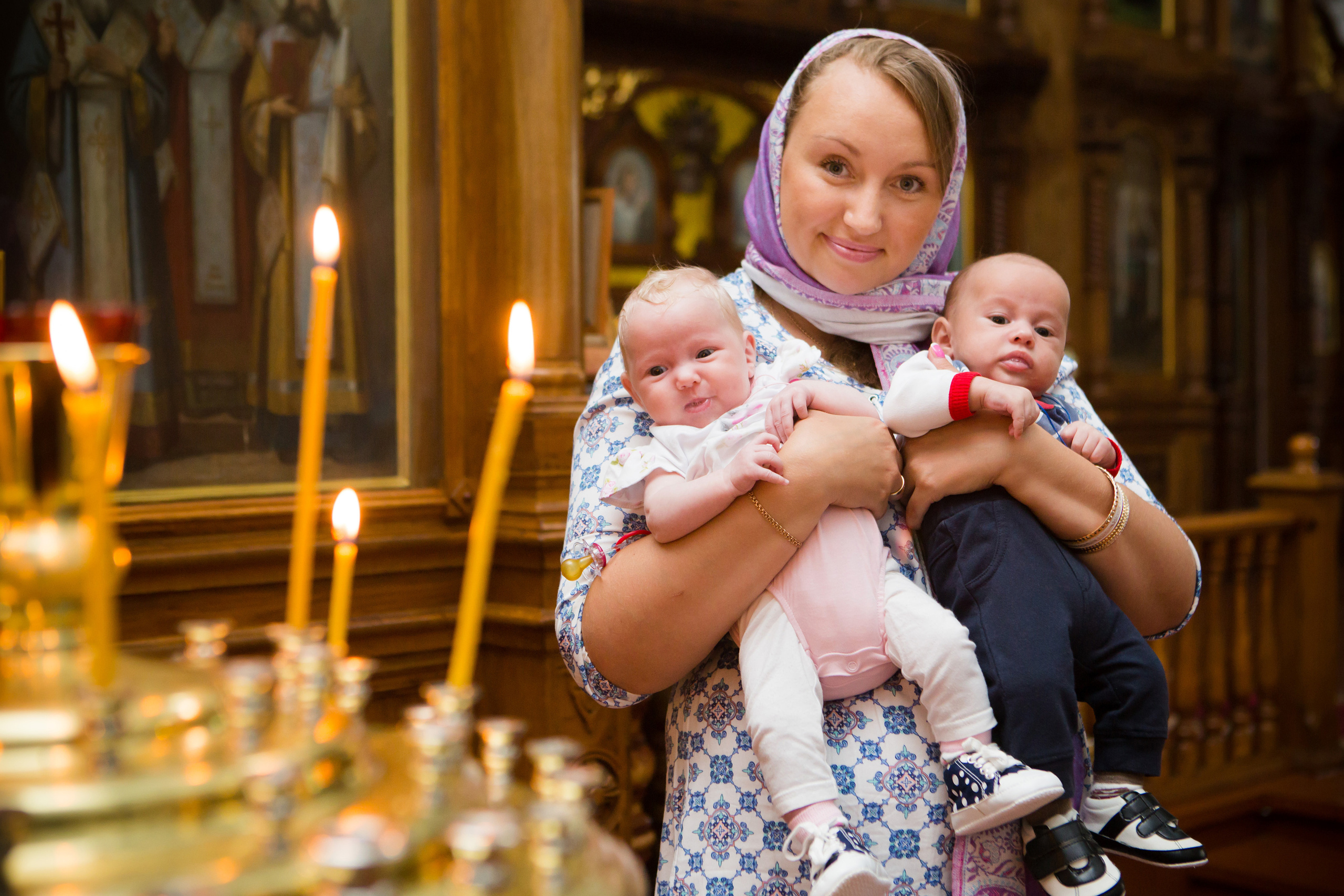 Съёмка крещения. Главная