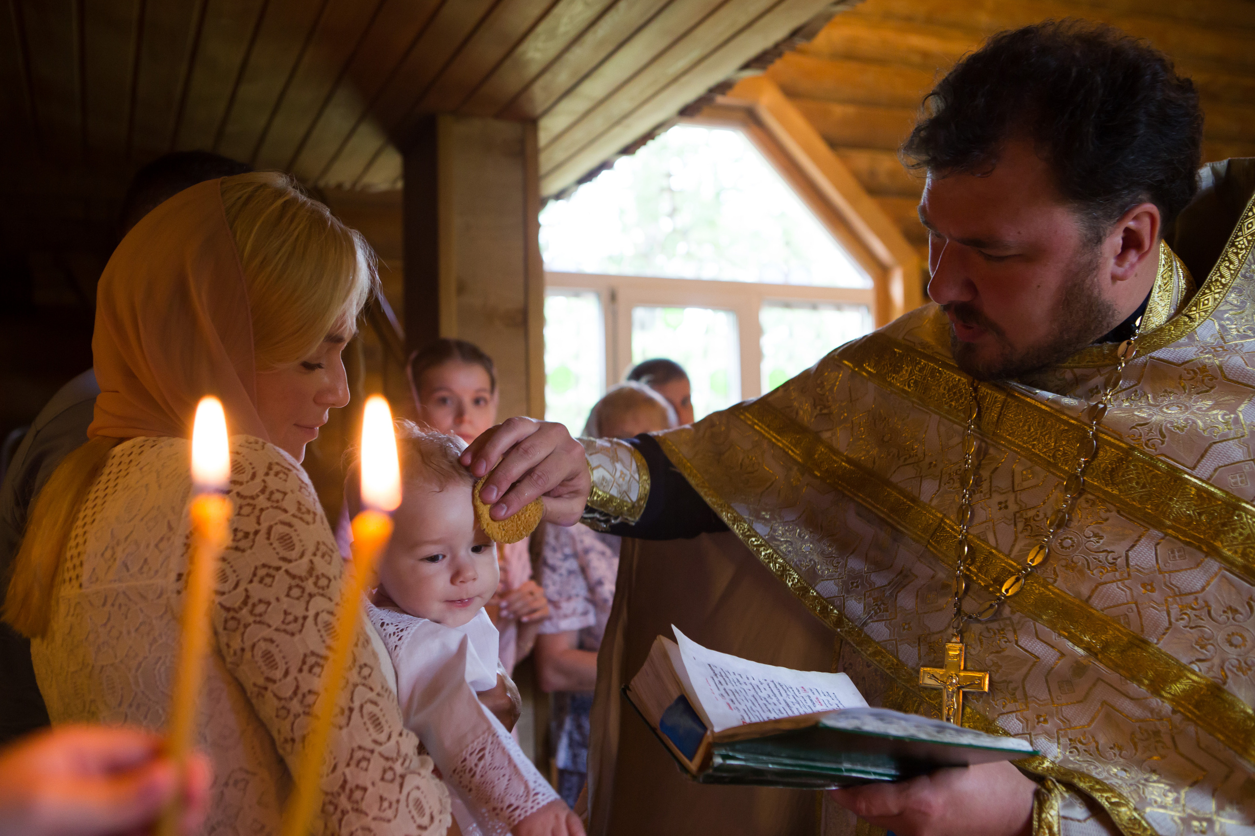 Съёмка крещения. Главная