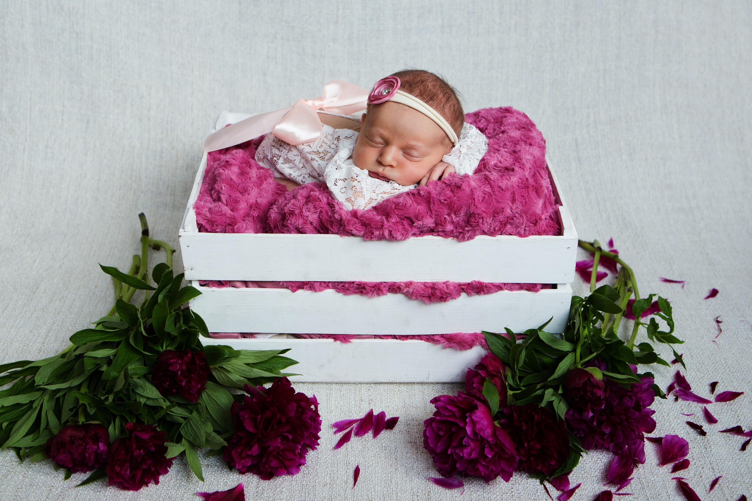 Съёмка новорождённых малышей на дому. Главная