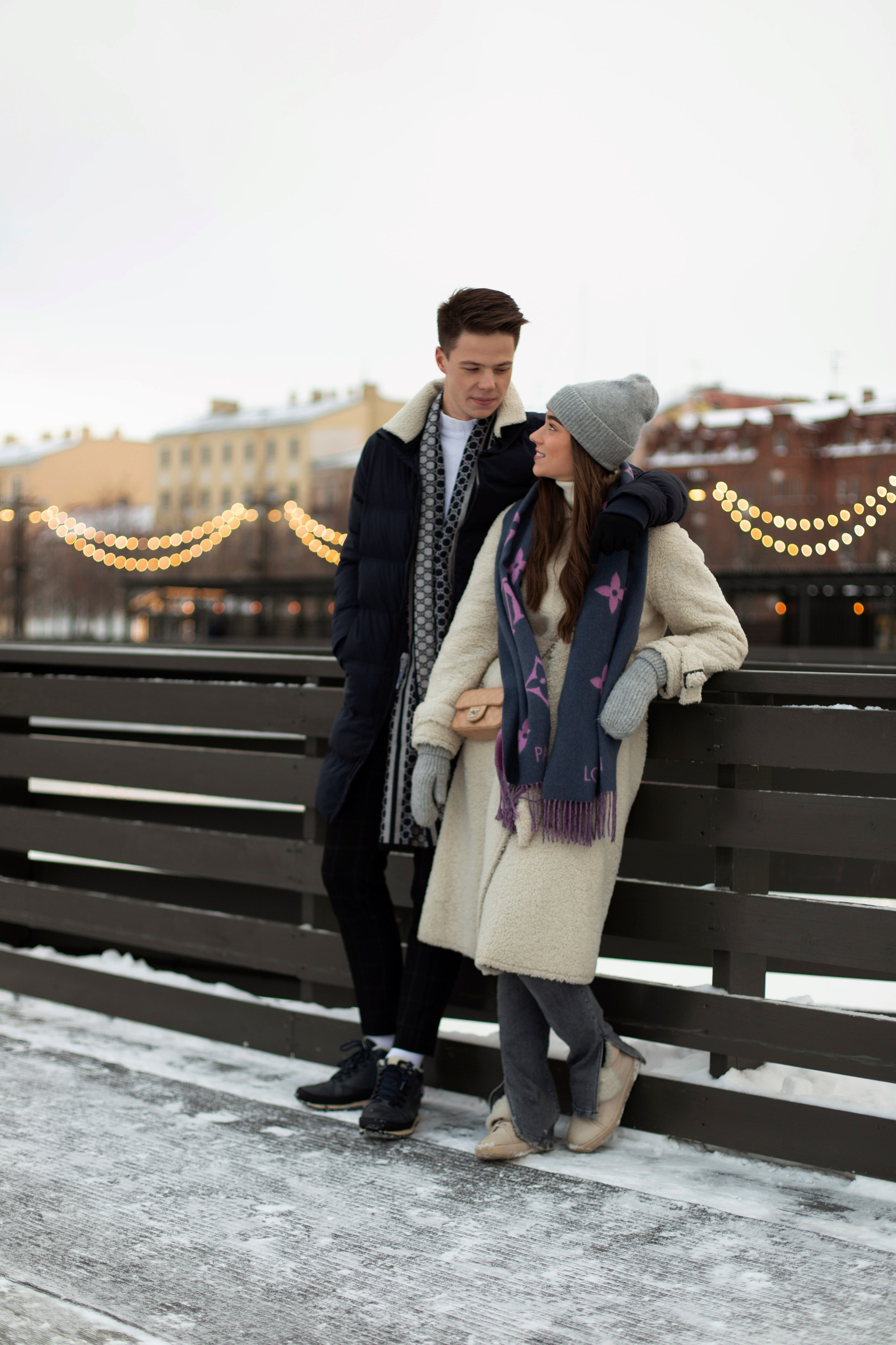 Новогоднее Love-story. Свадебный и портретный фотограф в Санкт-Петербурге Надежда Чечулина