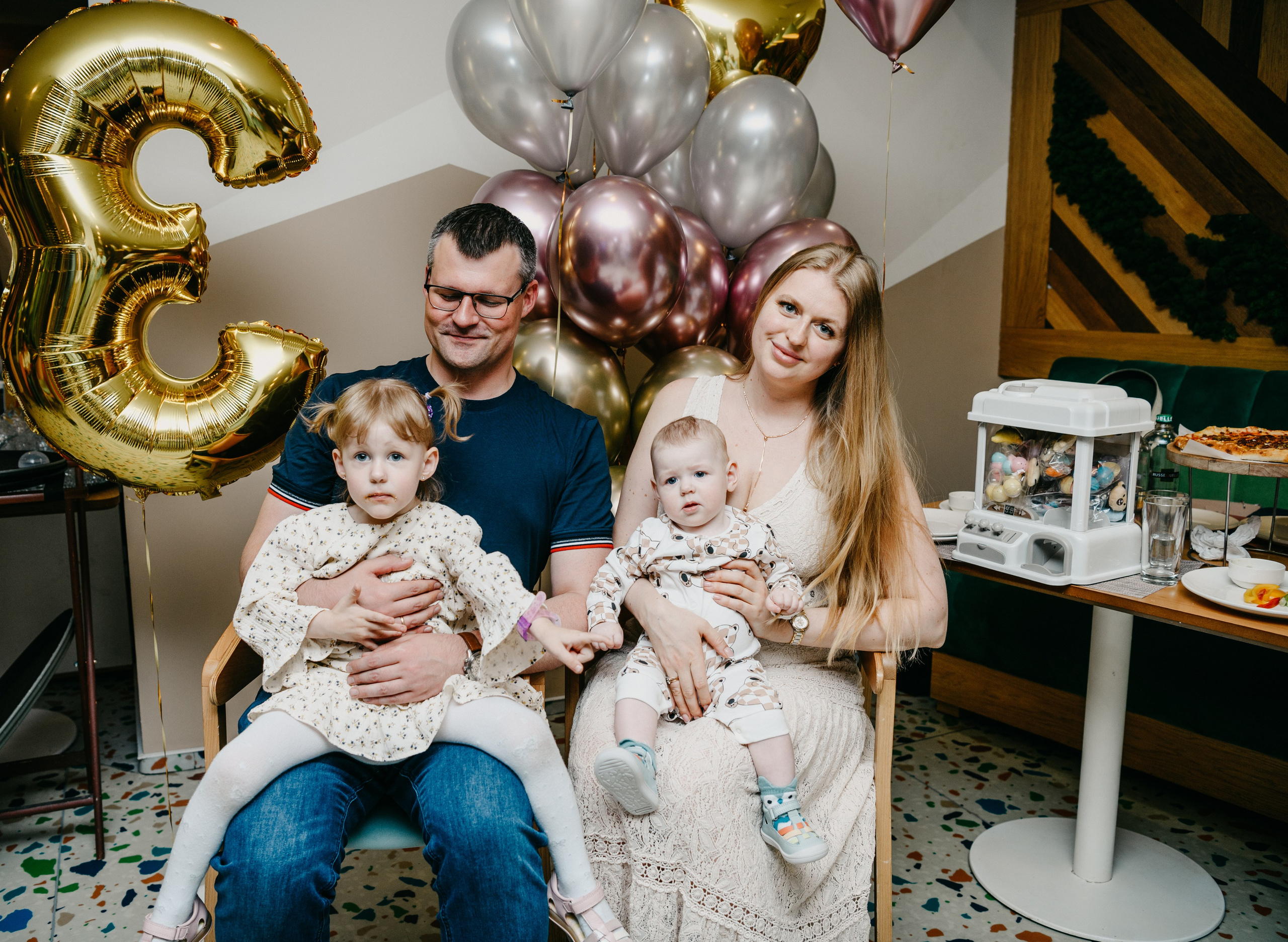 ДР Лизика. 3 года. Фотограф на выписку из роддома в Москве и МО