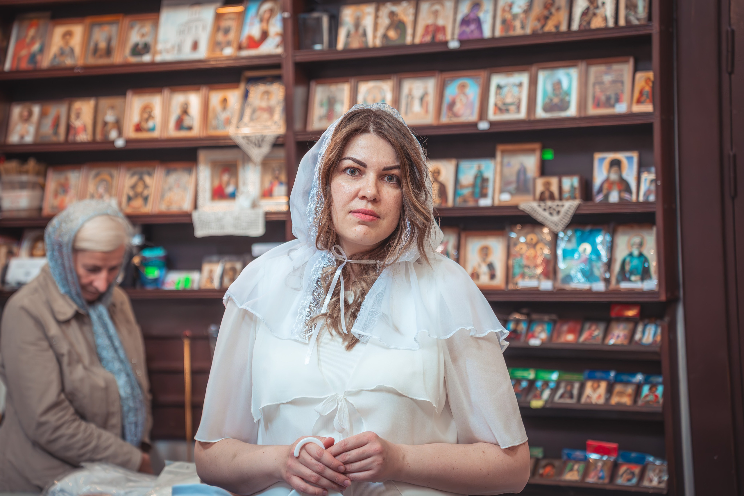 Крещение Анастасии в храме Михаила Тверского. Фотограф Евгений Егоров