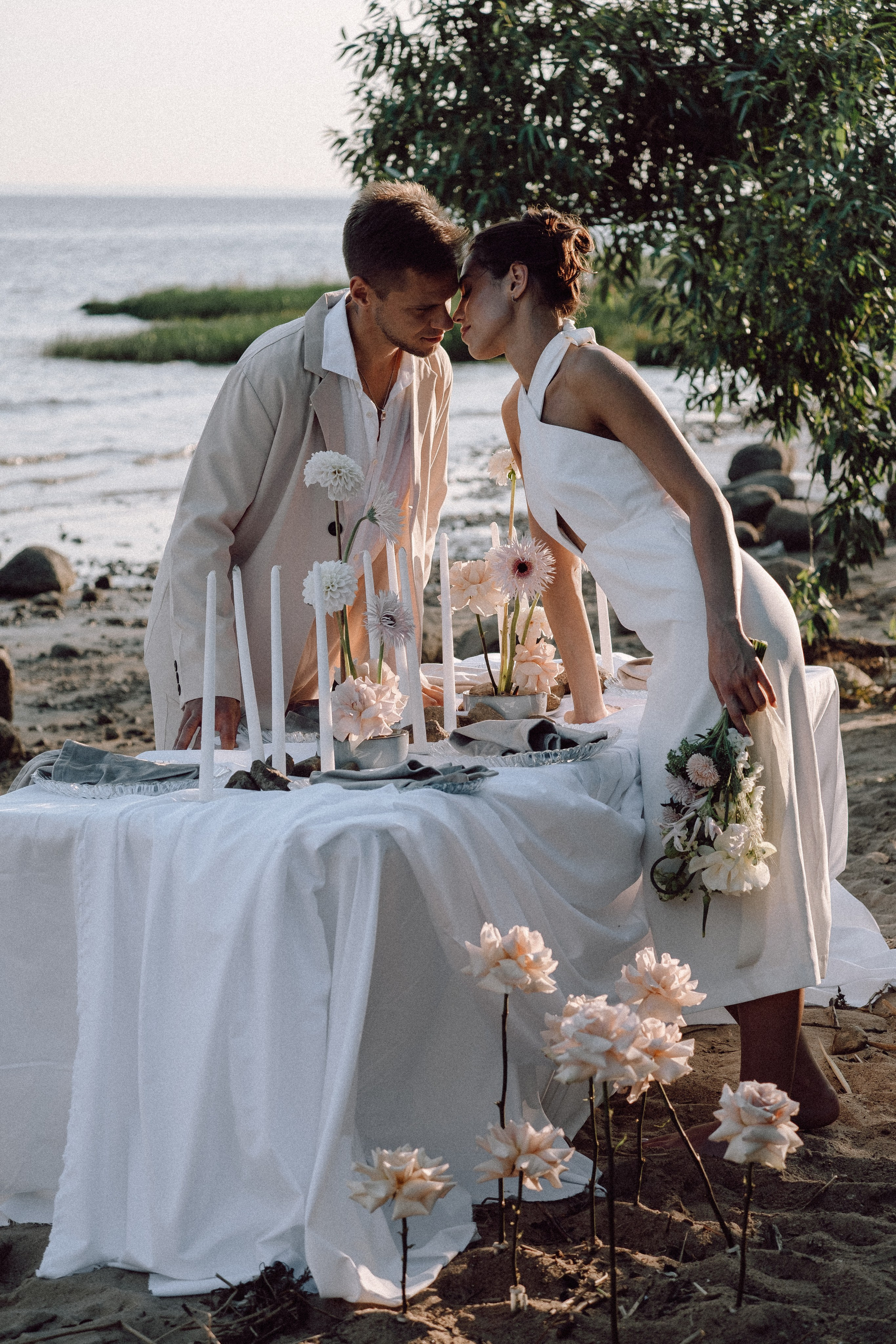 СВАДЕБНАЯ ФОТОСЕССИЯ ВЫЕЗДНОЙ ЦЕРЕМОНИИ (ФИНСКИЙ ЗАЛИВ). Профессиональный фотограф, Санкт-Петербург — Виктория Богомолова