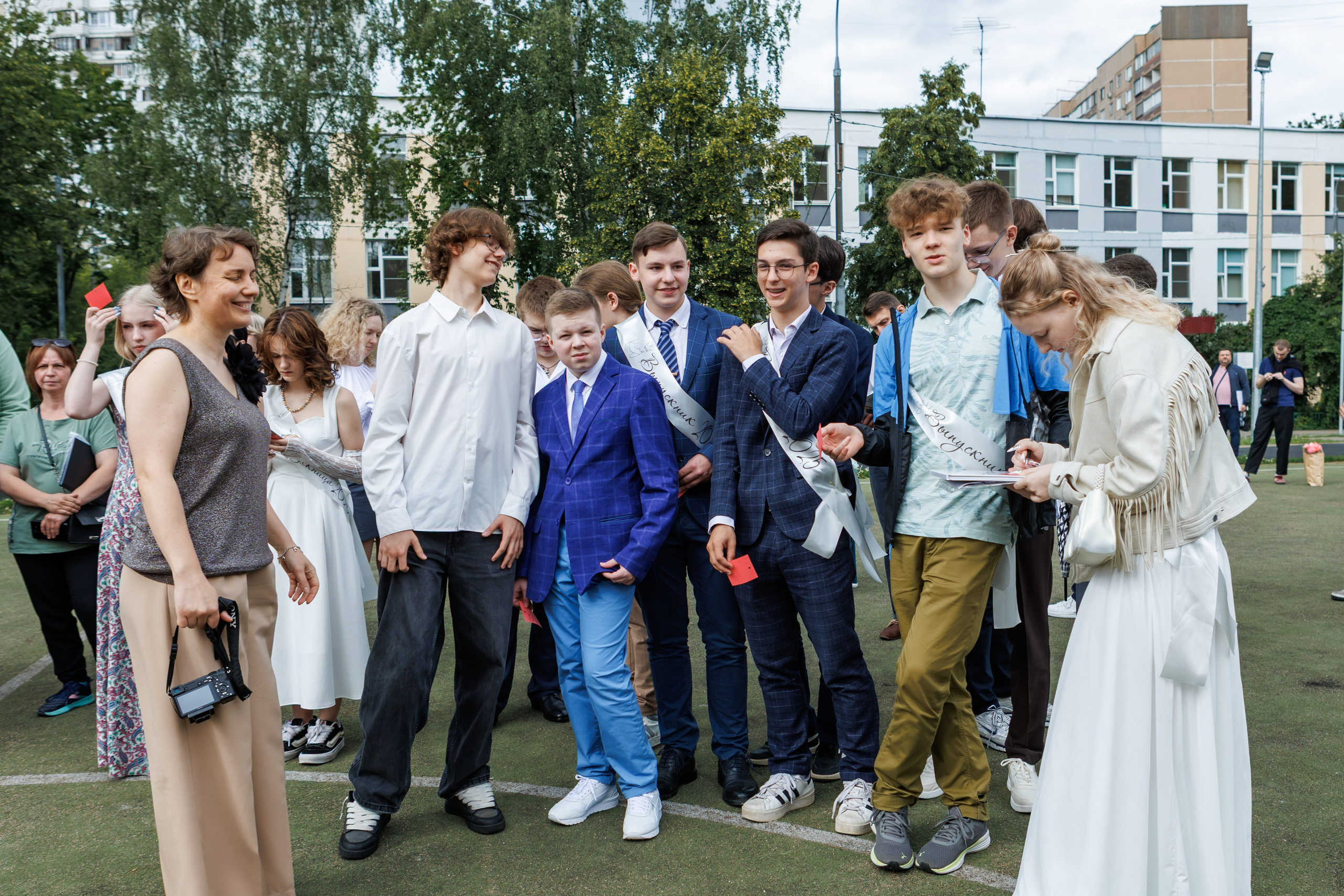 9 класс / Выпускной / Гимназия № 1558 / г. Москва. Детский и семейный фотограф Мария Киселёва. Москва