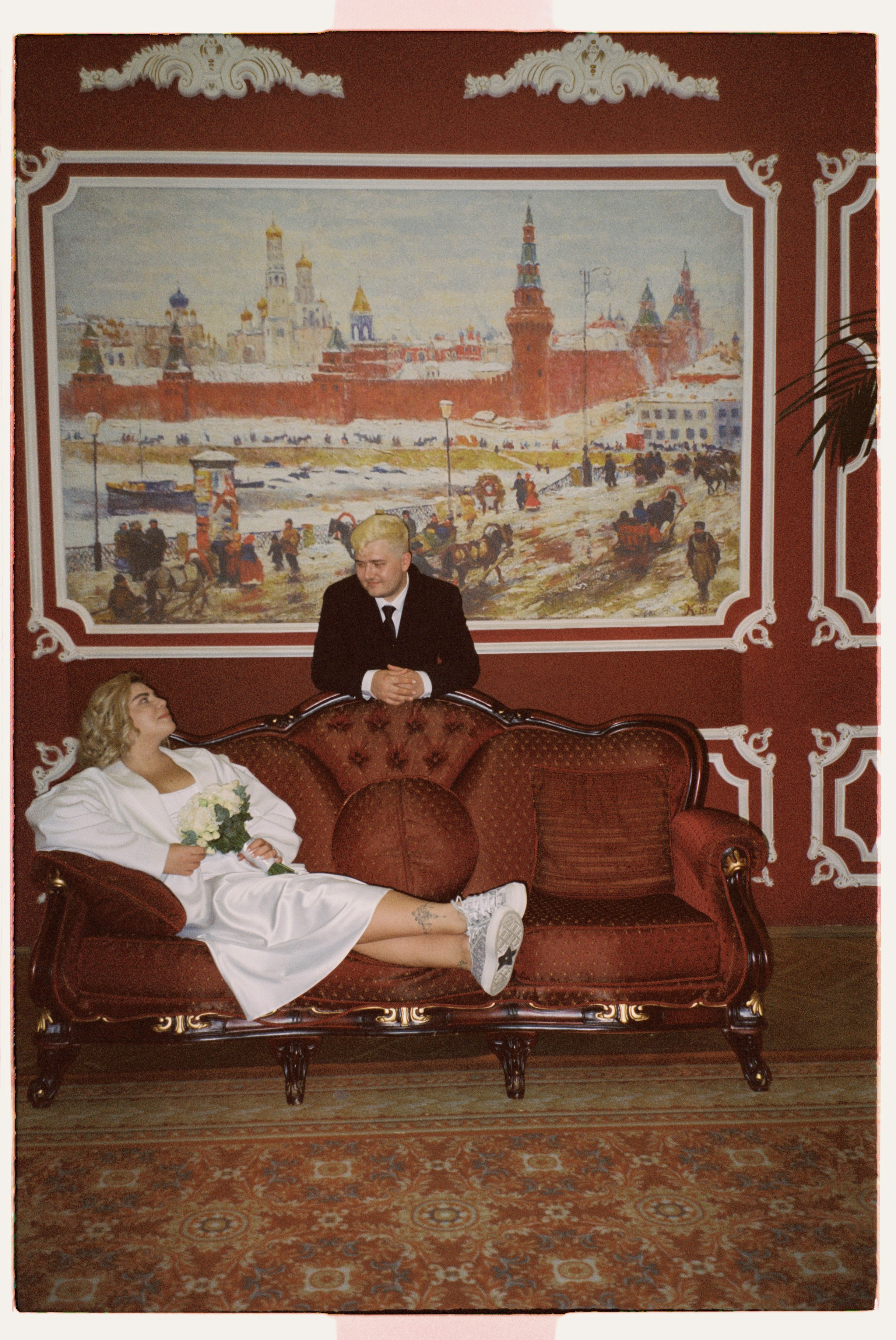 На плёнку (Даша и Лёша). Фотограф в Москве — Евгения Прокопенко