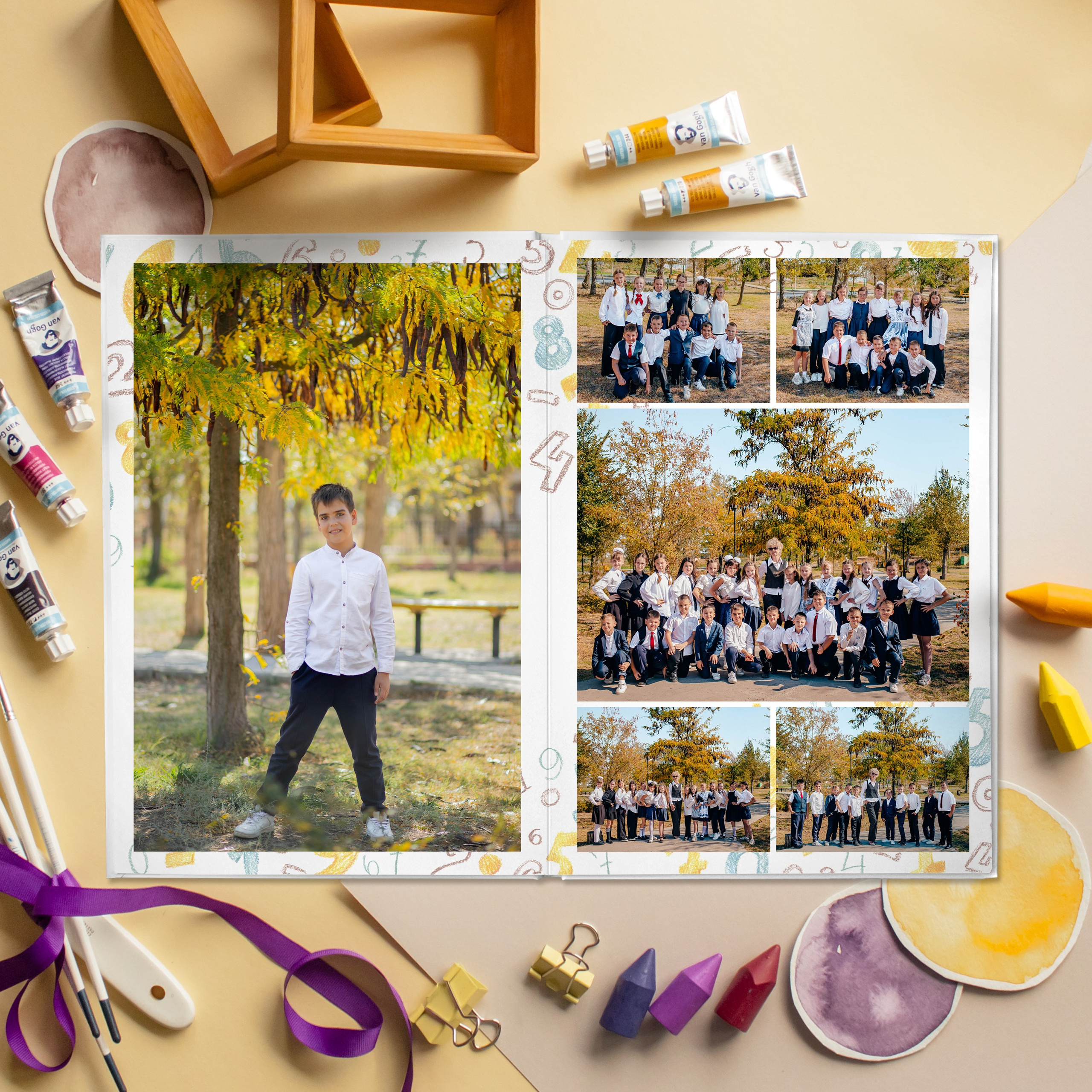 Цифры. Дизайнер fotokniga_ast