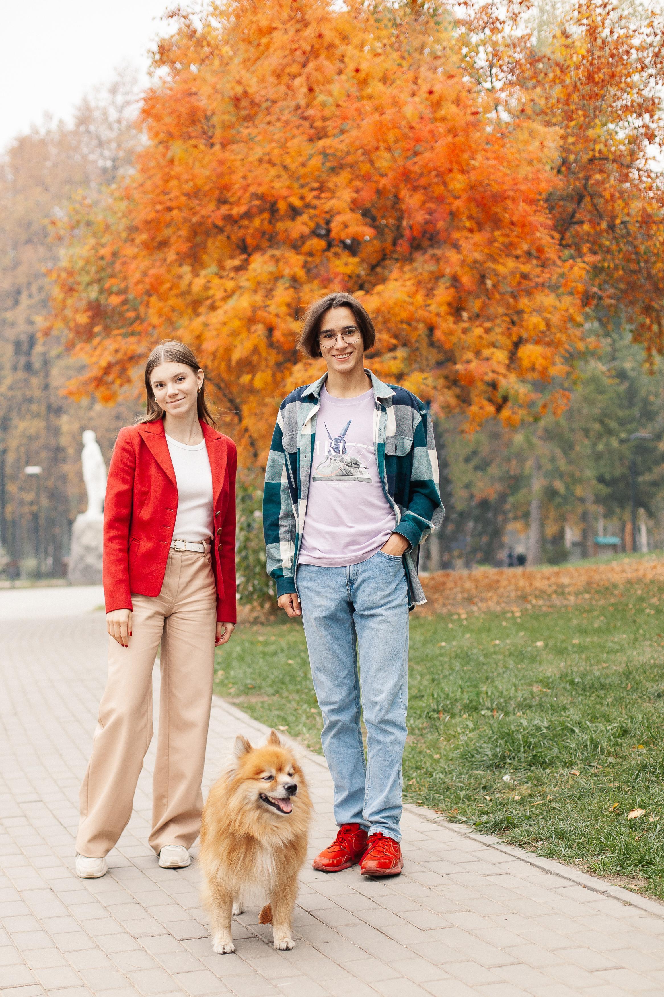 Сергей, Настя, Лера, Влад, Ксюша и Буч. Семейный фотограф Трусова Евгения в Екатеринбурге