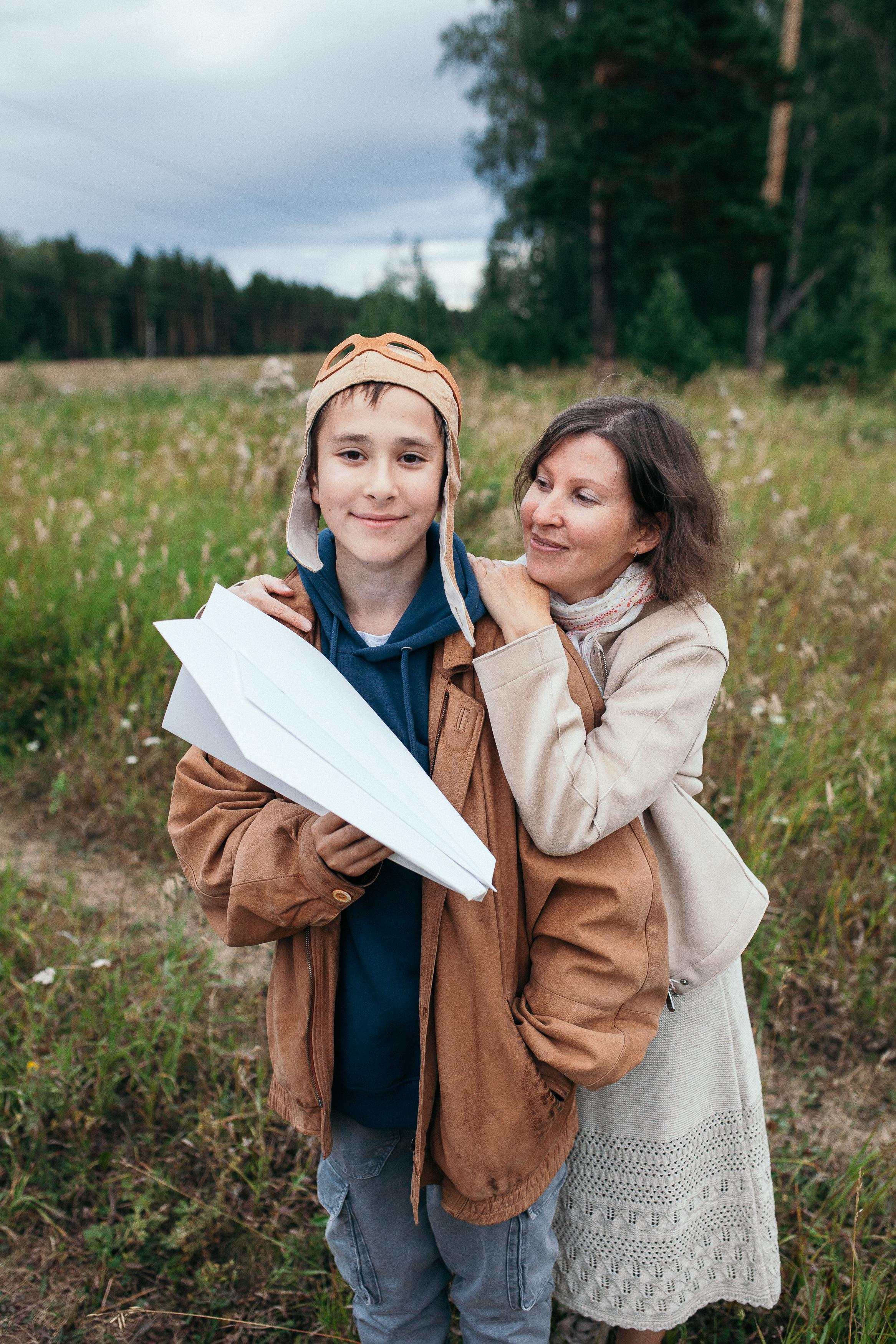 Мама Аня, Федя и Иван. Семейный фотограф Трусова Евгения в Екатеринбурге