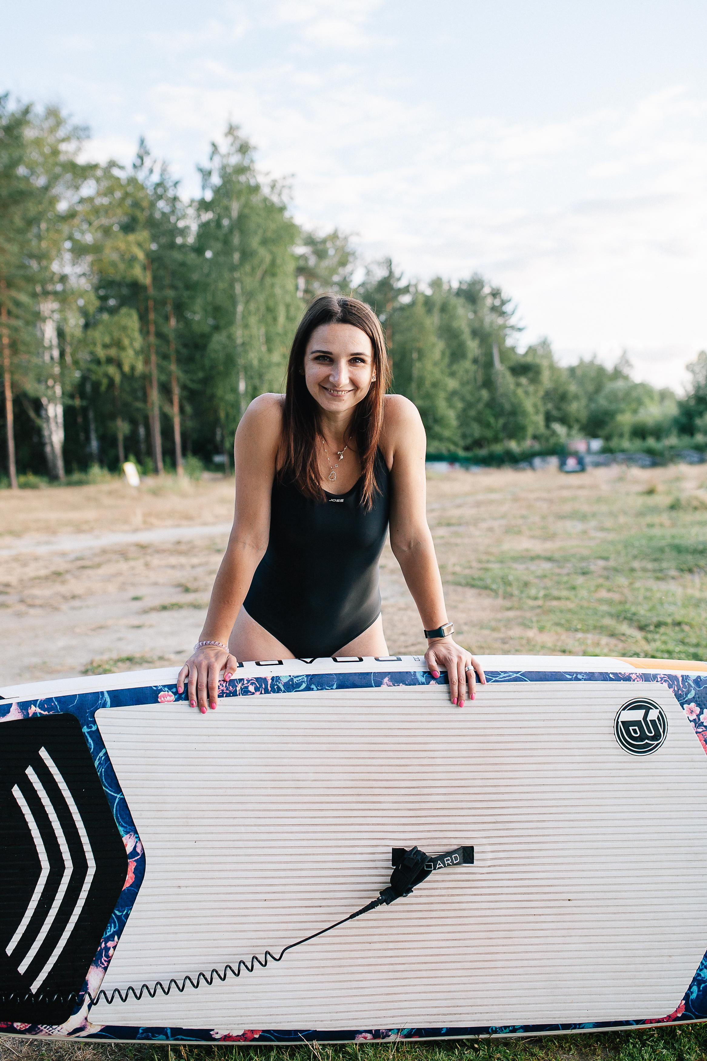 Маша и Юля на сапбордах. Семейный фотограф Трусова Евгения в Екатеринбурге