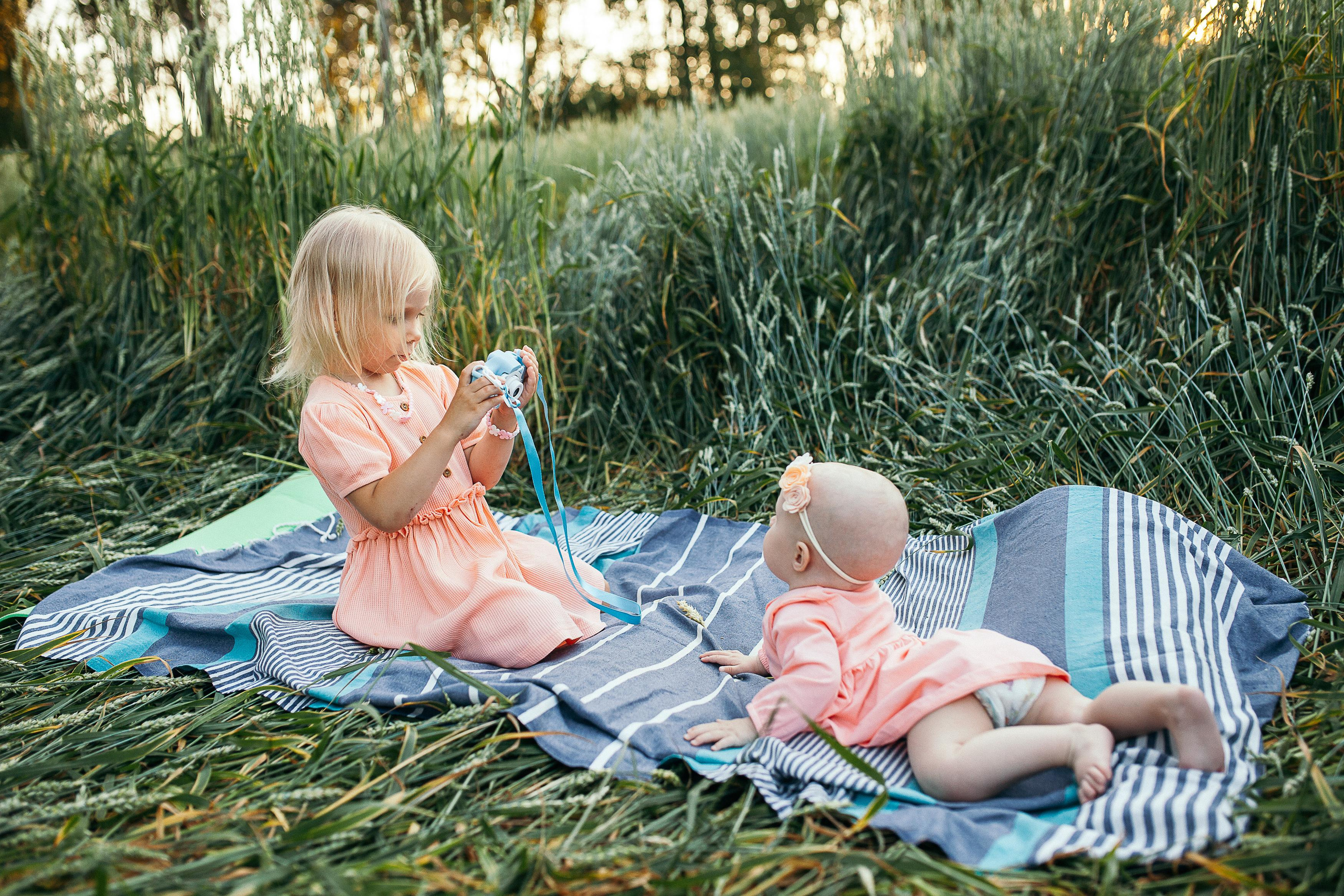 Саша, Оля, Тася и Ксюнечка. Семейный фотограф Трусова Евгения в Екатеринбурге