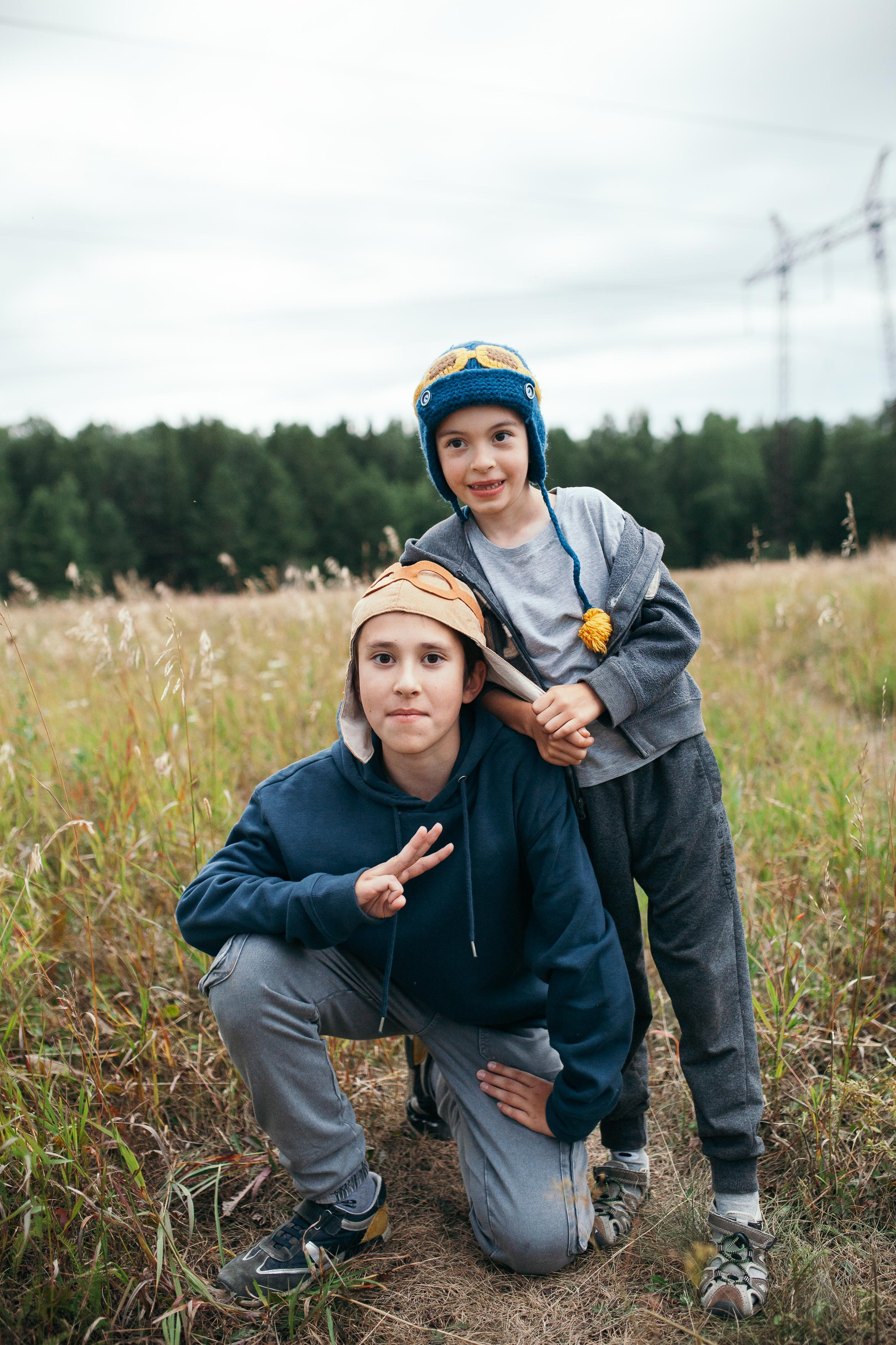 Мама Аня, Федя и Иван. Семейный фотограф Трусова Евгения в Екатеринбурге