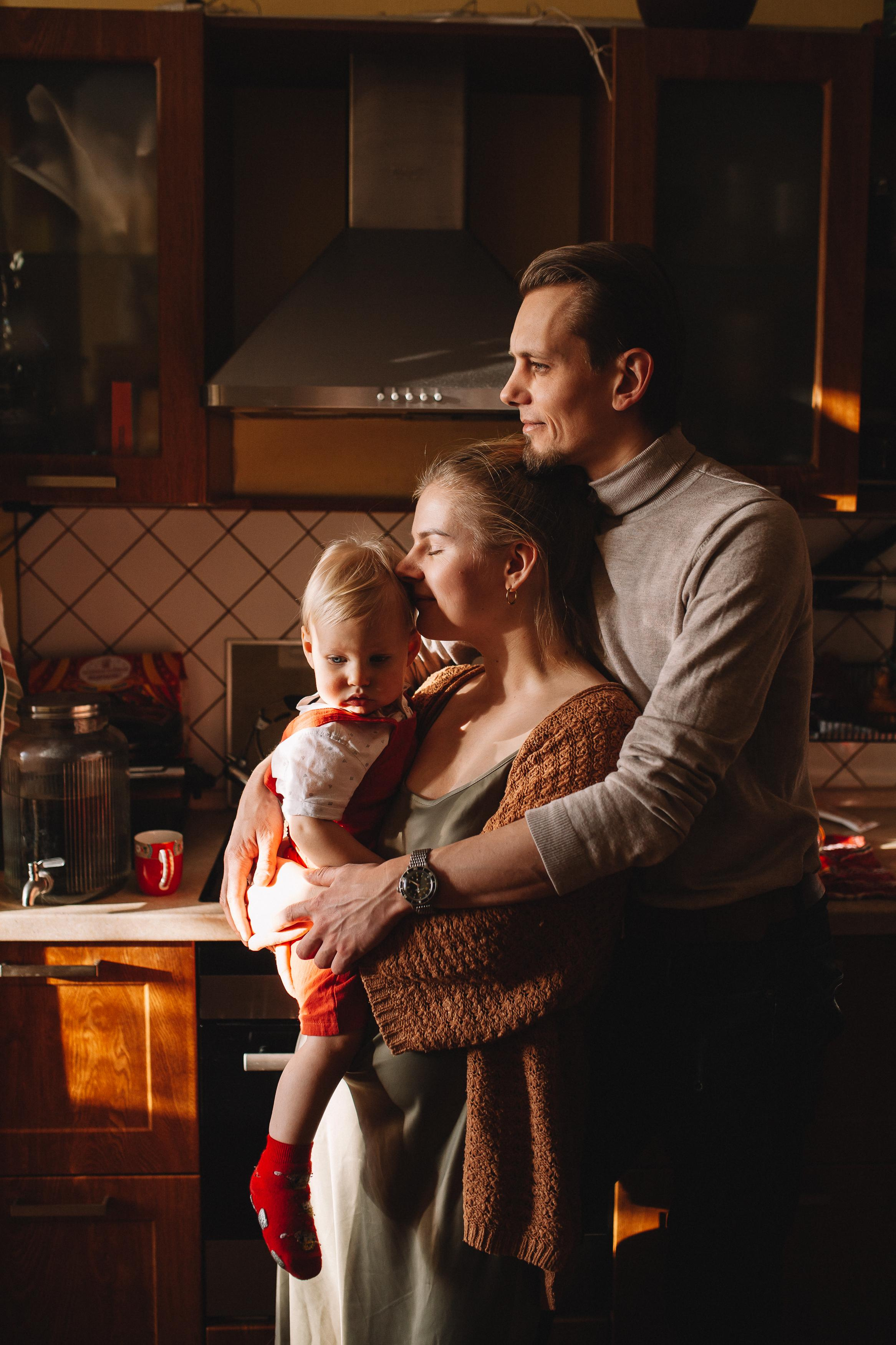 Виталий, Аня, Маруся и Лёшенька. Семейный фотограф Трусова Евгения в Екатеринбурге