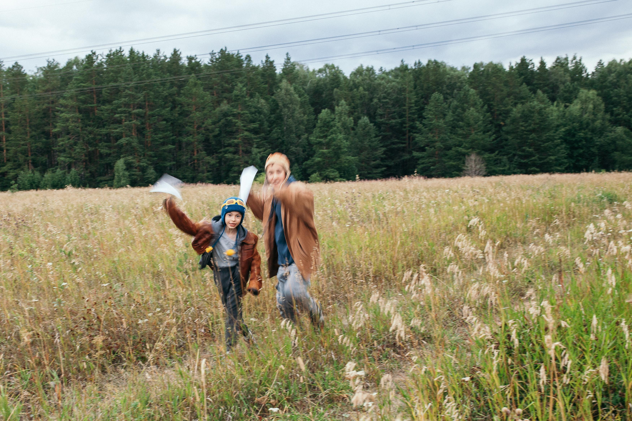Мама Аня, Федя и Иван. Семейный фотограф Трусова Евгения в Екатеринбурге