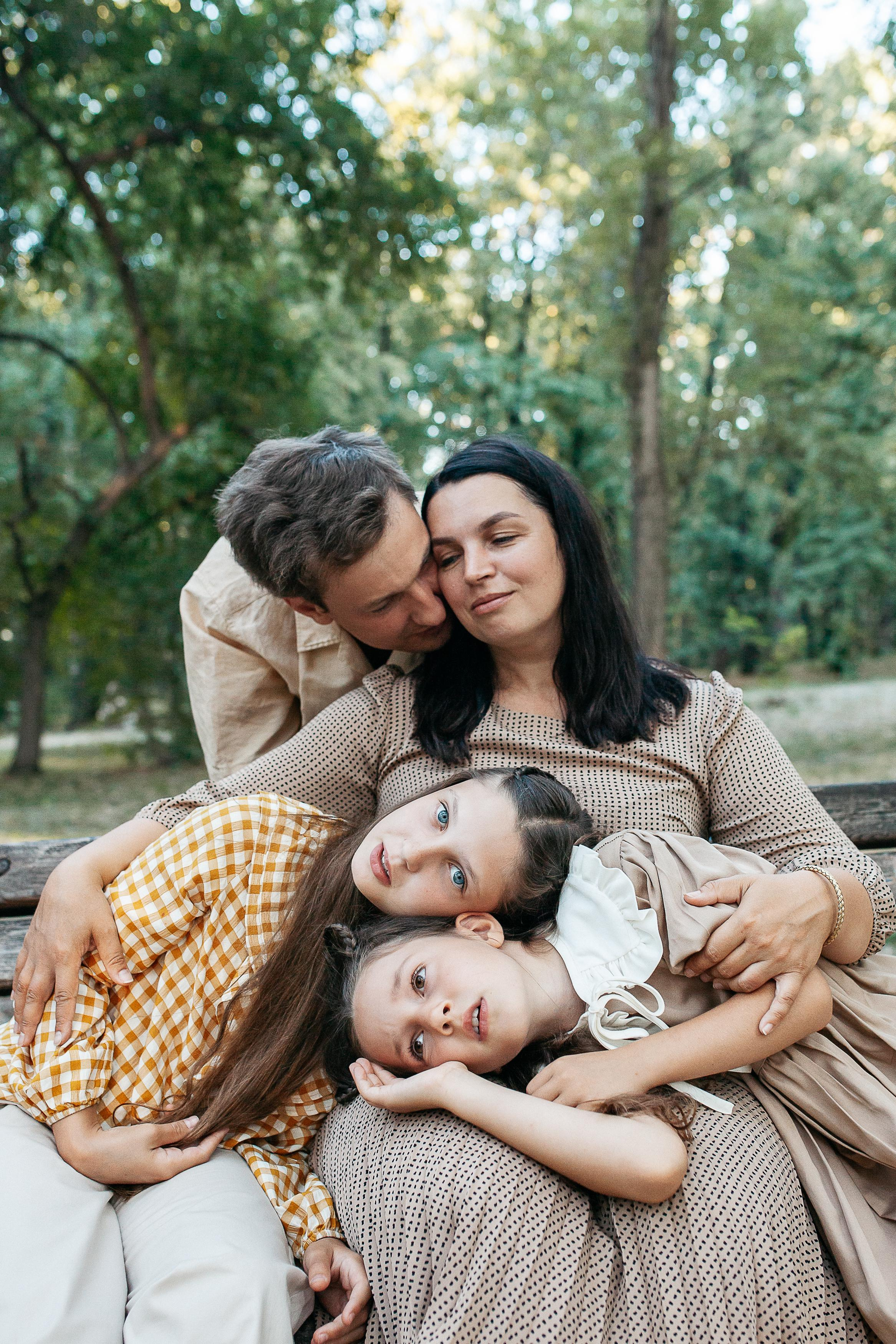 Дима, Марина, Олеся, Алёна и Милана. Семейный фотограф Трусова Евгения в Екатеринбурге