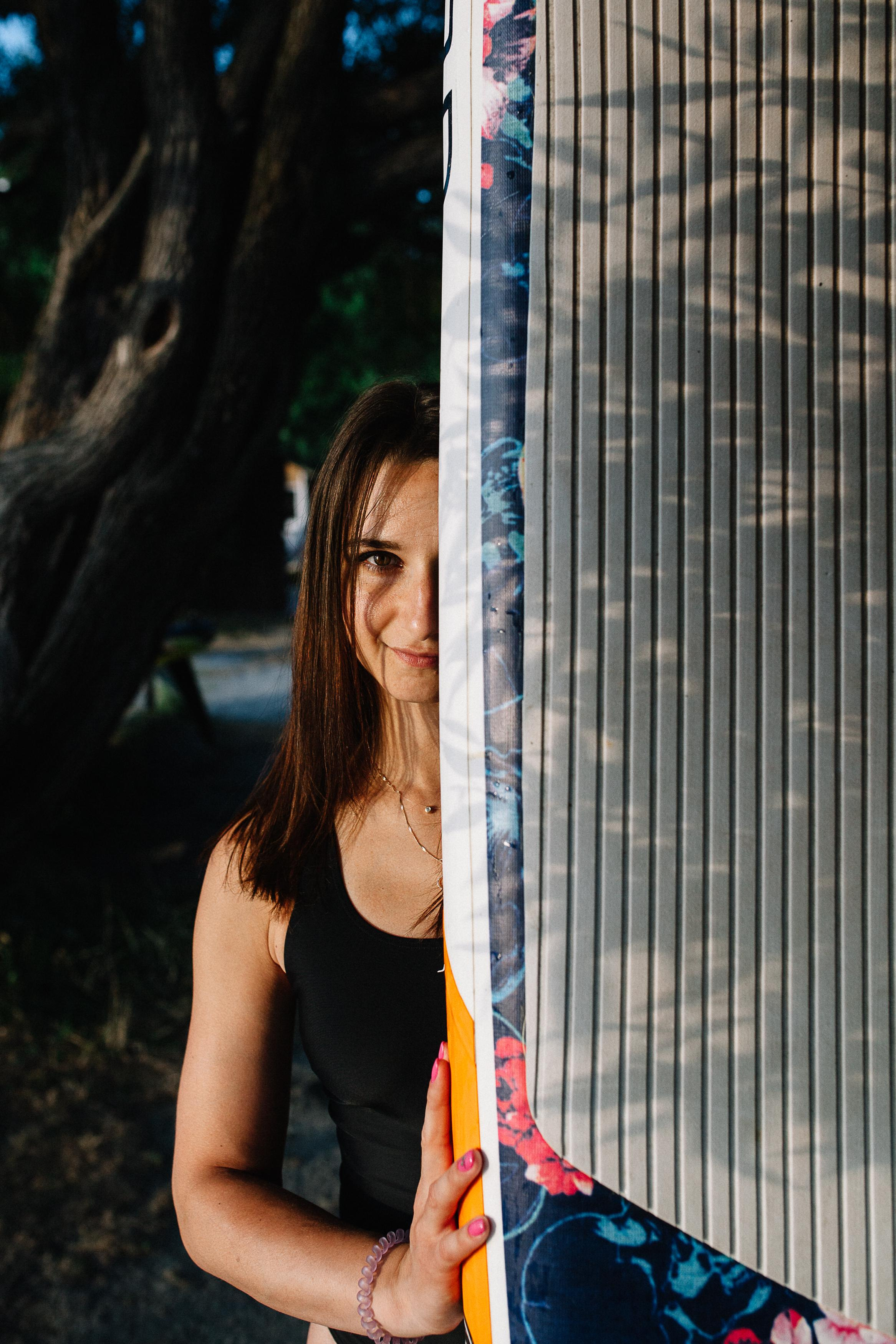 Маша и Юля на сапбордах. Семейный фотограф Трусова Евгения в Екатеринбурге