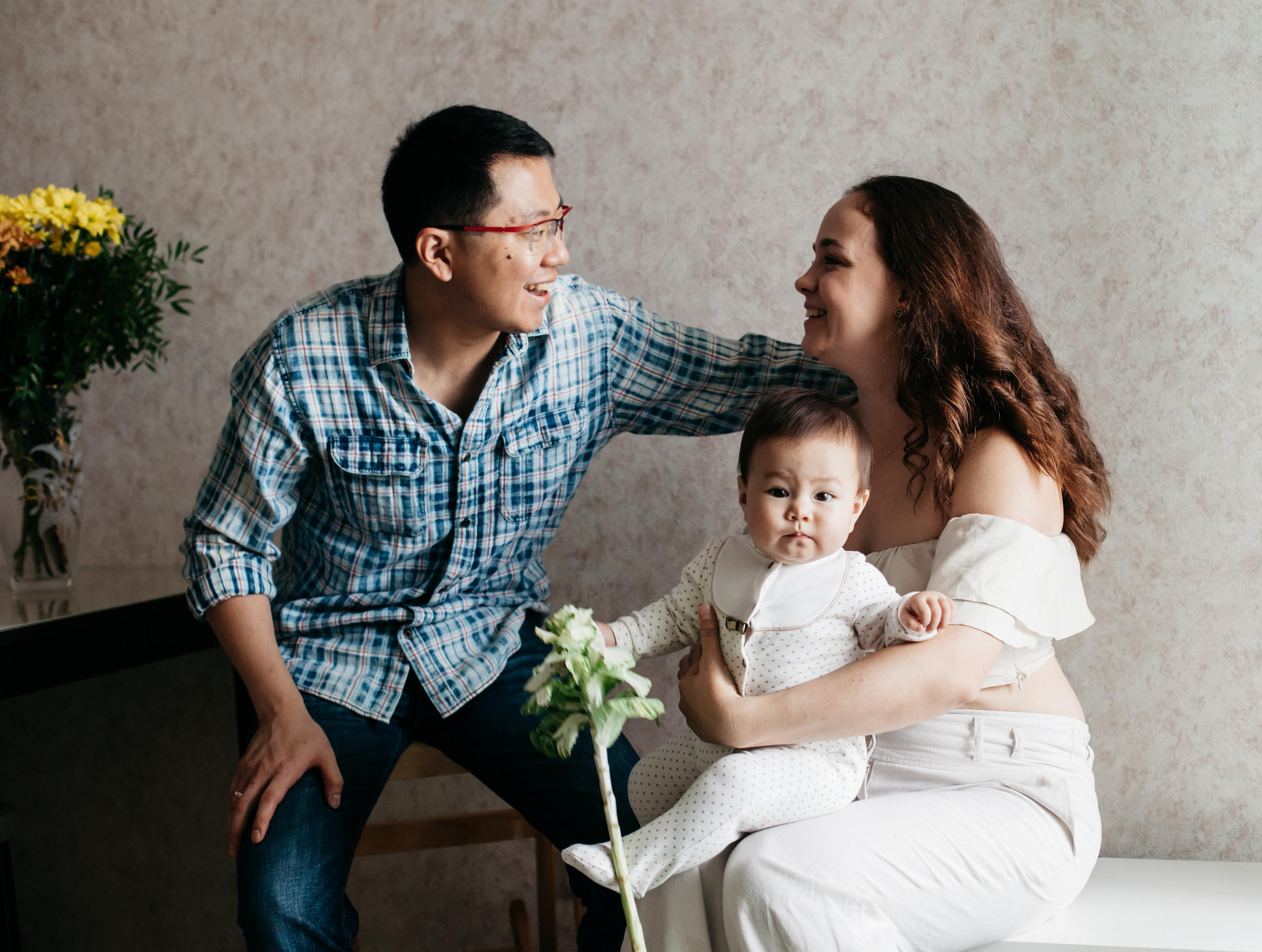 Жора, Маша и Марго. Семейный фотограф Трусова Евгения в Екатеринбурге