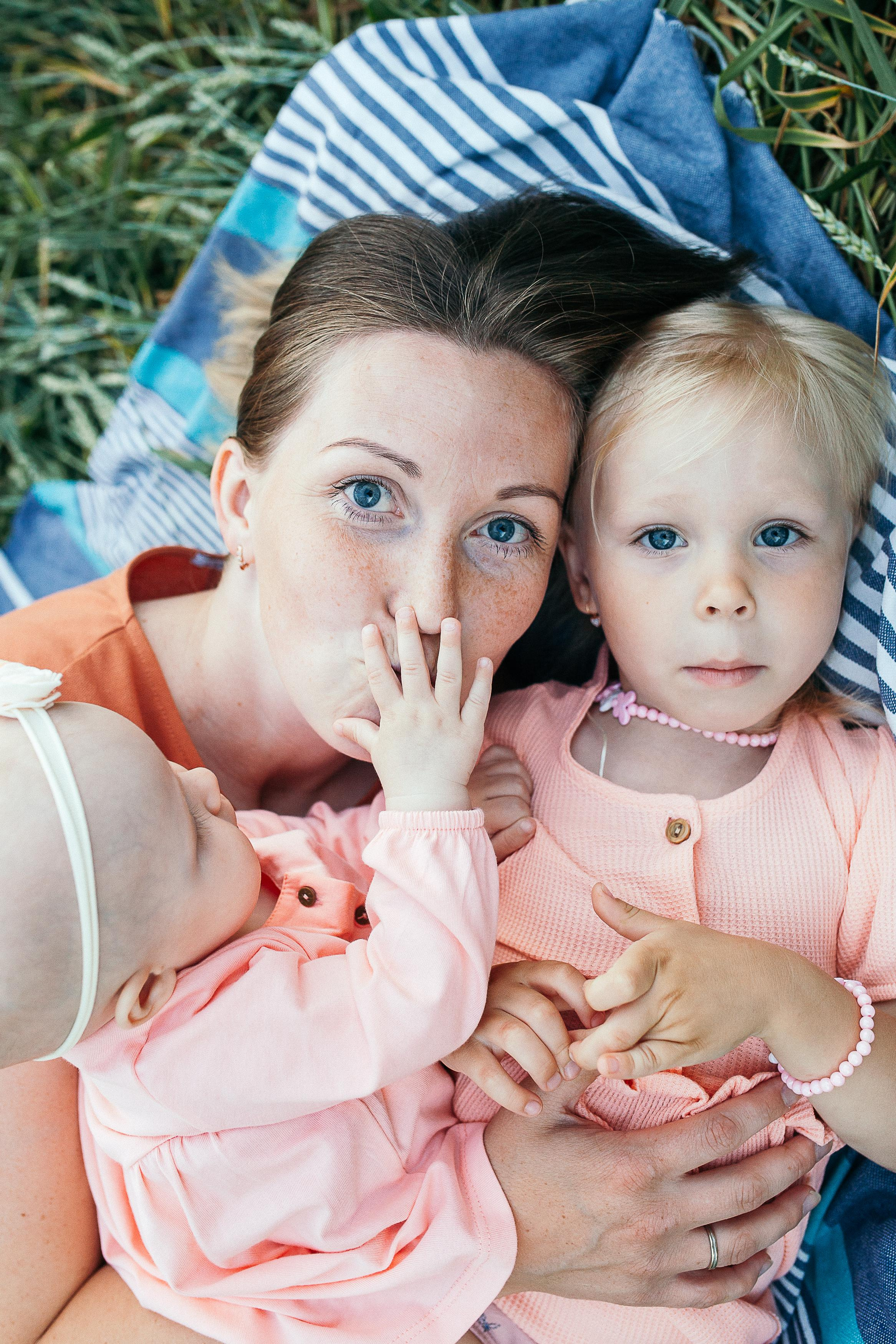 Саша, Оля, Тася и Ксюнечка. Семейный фотограф Трусова Евгения в Екатеринбурге