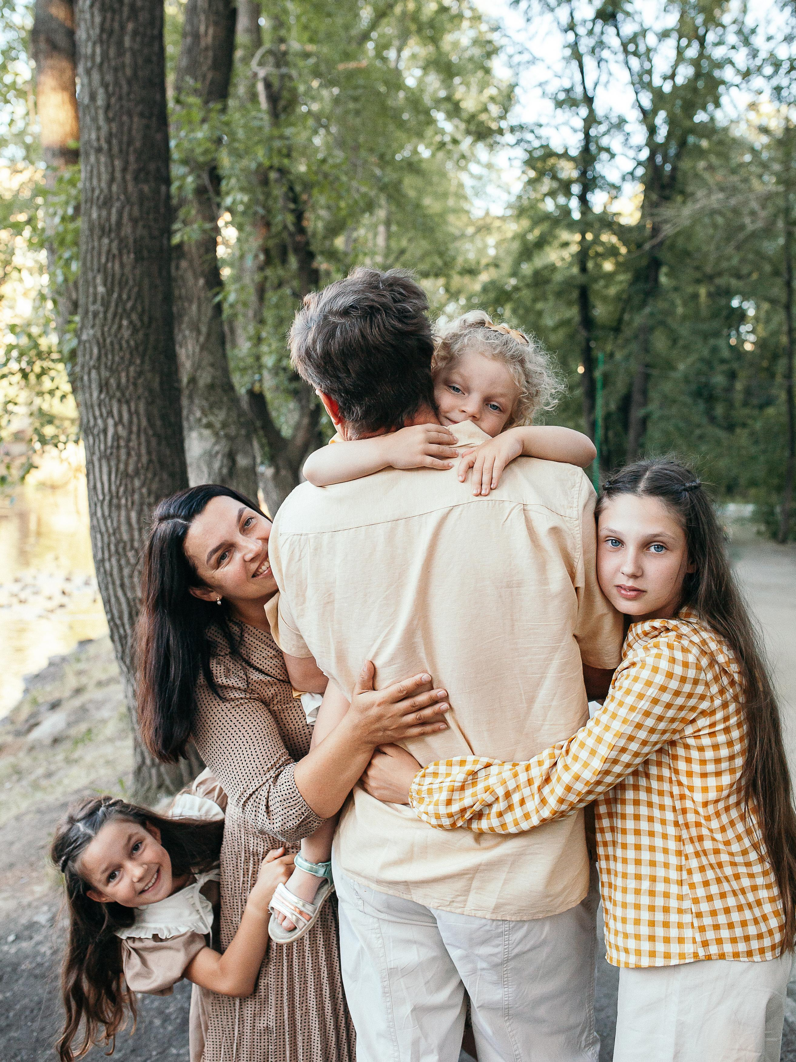 Дима, Марина, Олеся, Алёна и Милана. Семейный фотограф Трусова Евгения в Екатеринбурге