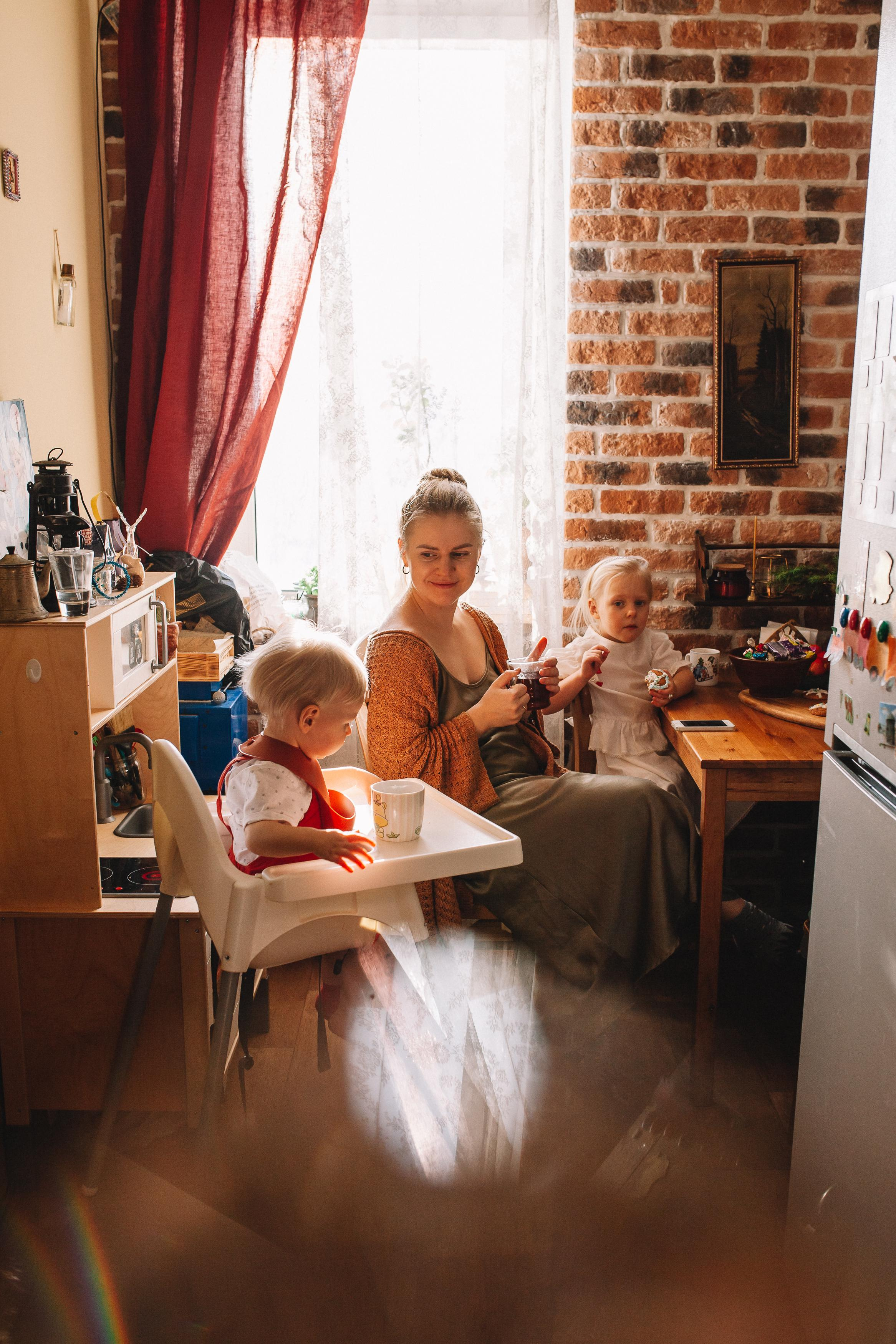 Виталий, Аня, Маруся и Лёшенька. Семейный фотограф Трусова Евгения в Екатеринбурге
