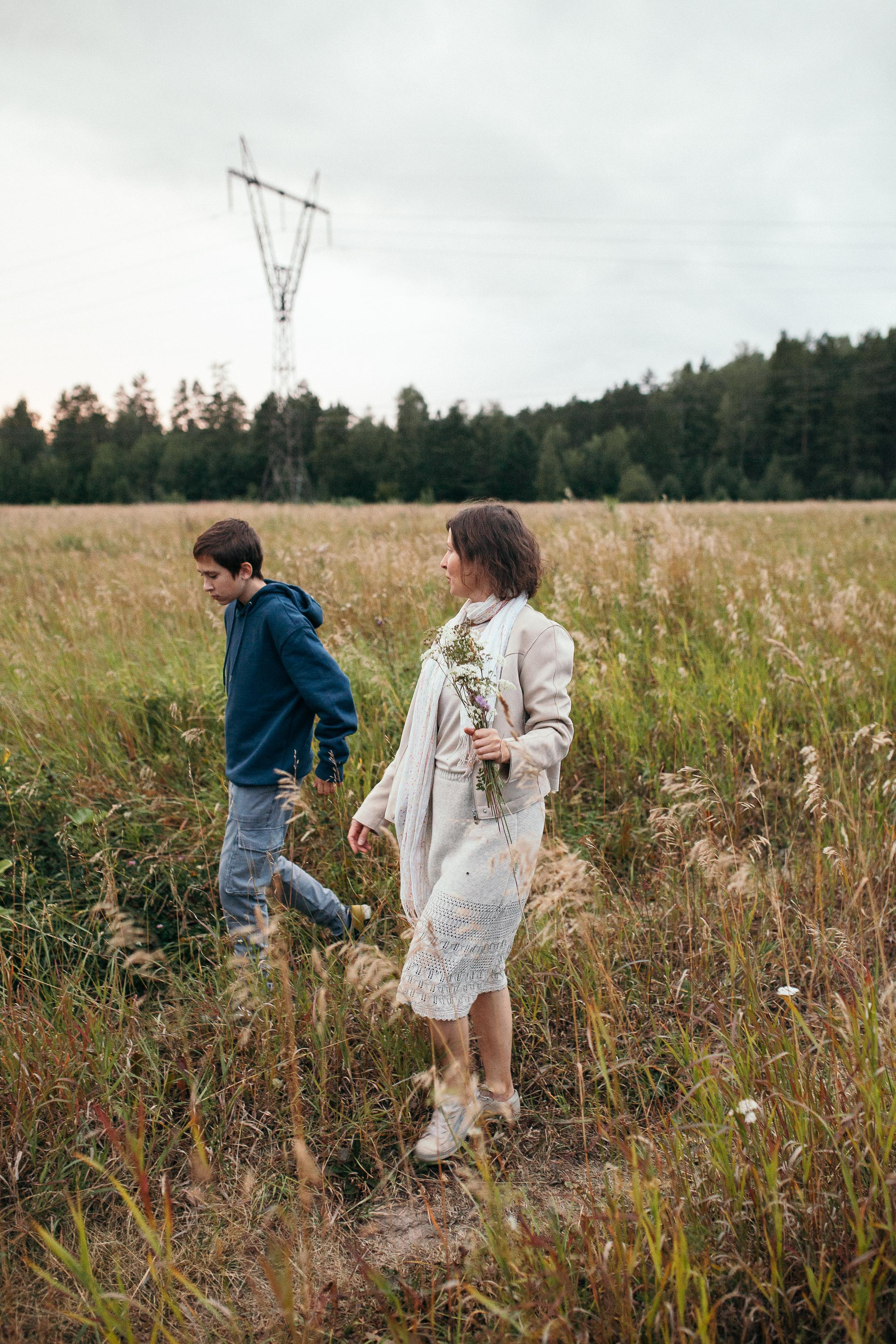 Мама Аня, Федя и Иван. Семейный фотограф Трусова Евгения в Екатеринбурге