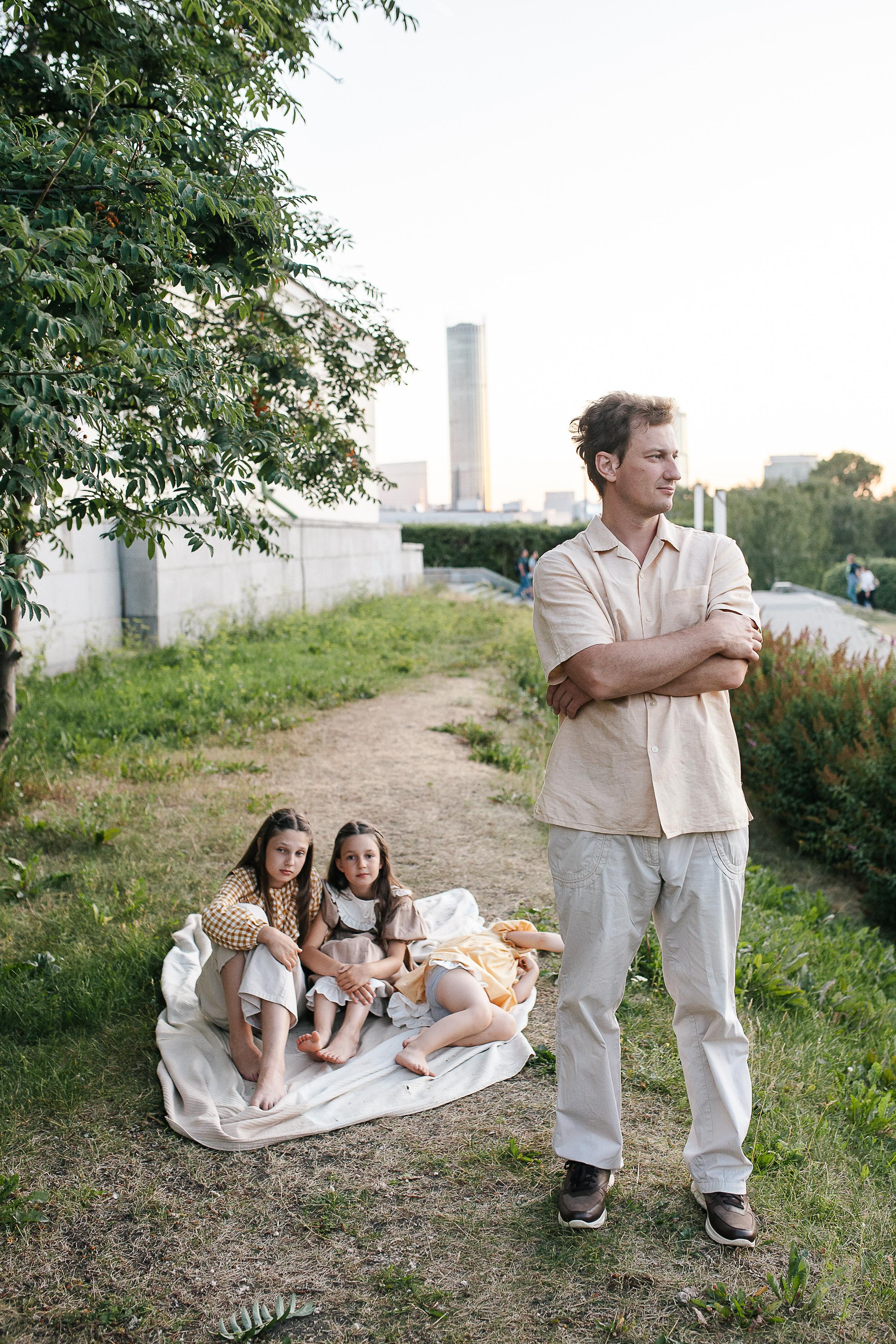 Дима, Марина, Олеся, Алёна и Милана. Семейный фотограф Трусова Евгения в Екатеринбурге