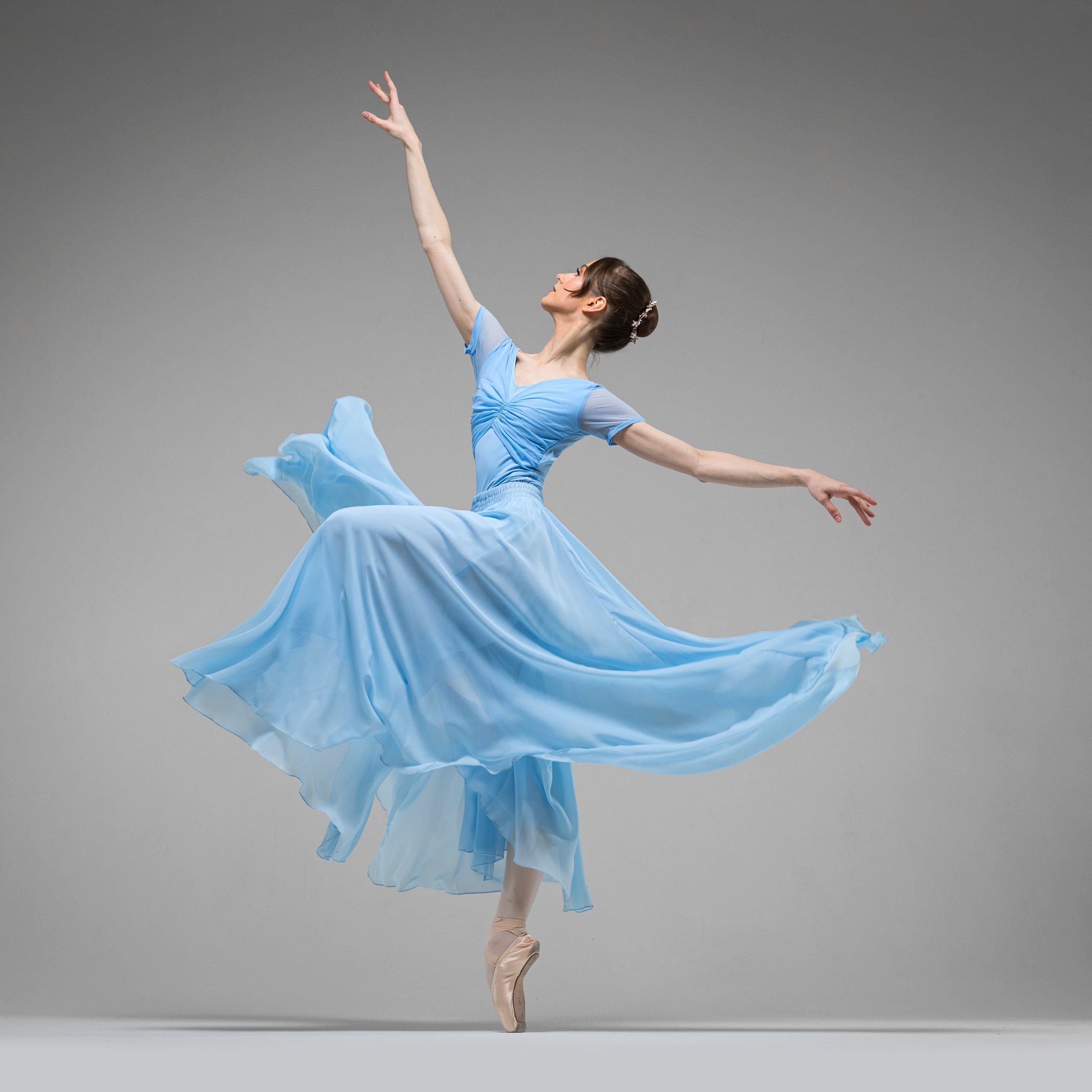 Балетная съёмка на белой циклораме и фонах. Балетный фотограф Алина Ханько — Душа Балета