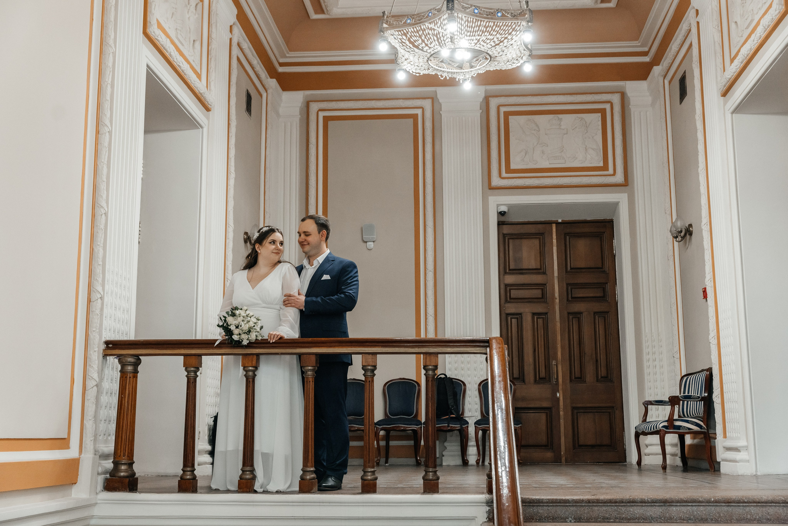 Анастасия и Никита | Библиотека им. Боголюбова. Фотограф Москва Шептаев Артём