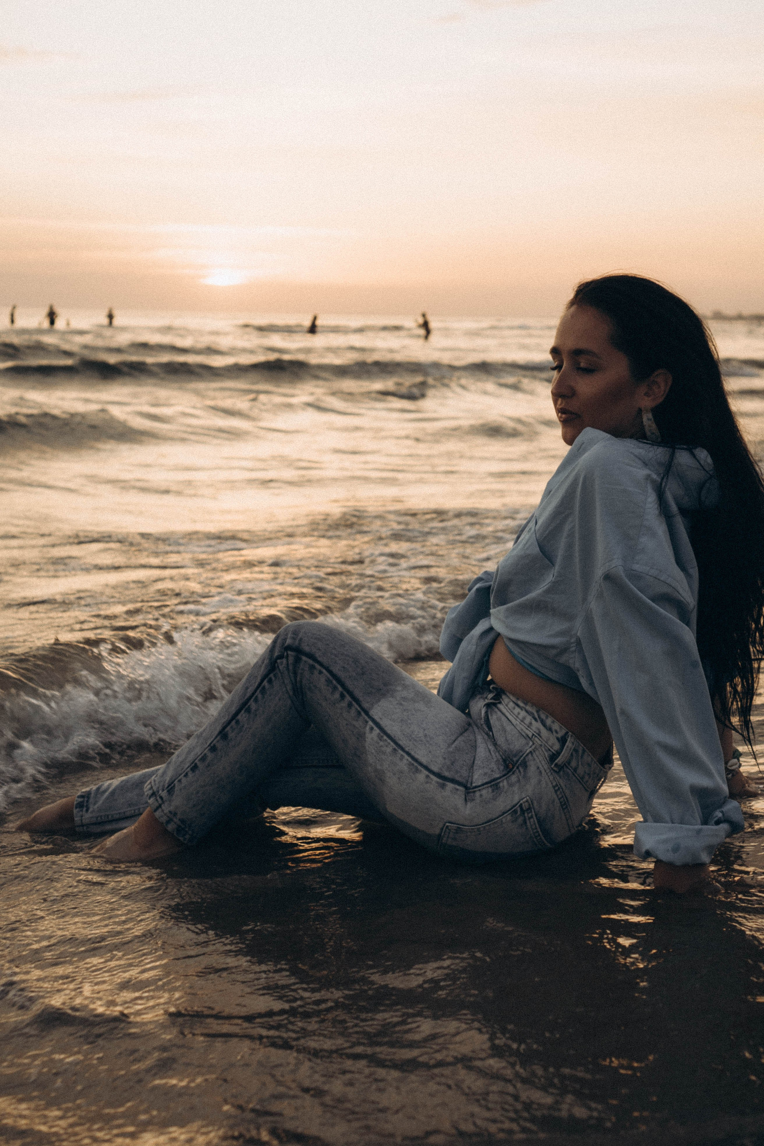 Июльский вечер на берегу черного моря. Профессиональный фотограф, Санкт-Петербург — Виктория Богомолова