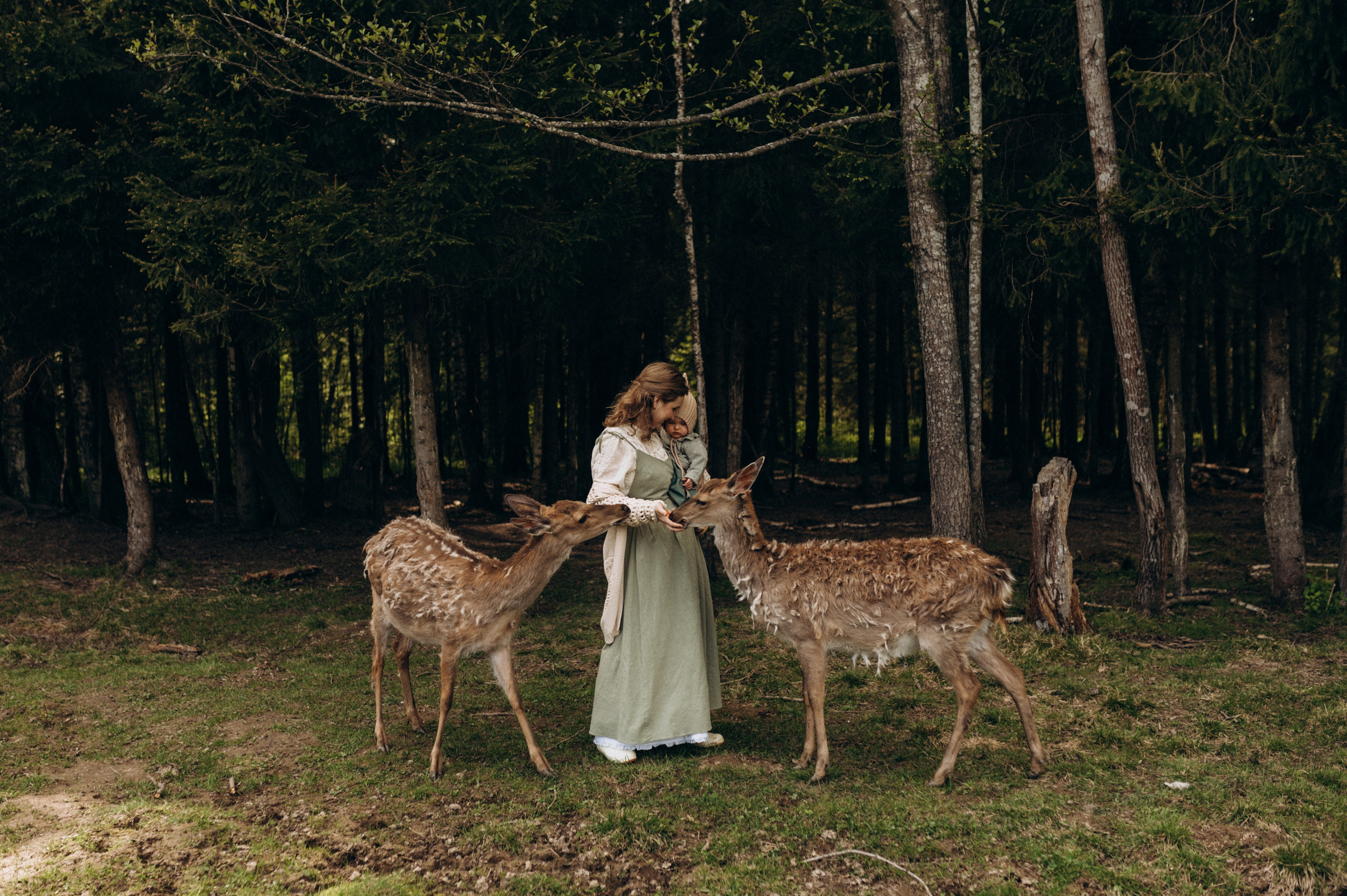 Оленья ферма. Семейный фотограф Нагорнова Виктория