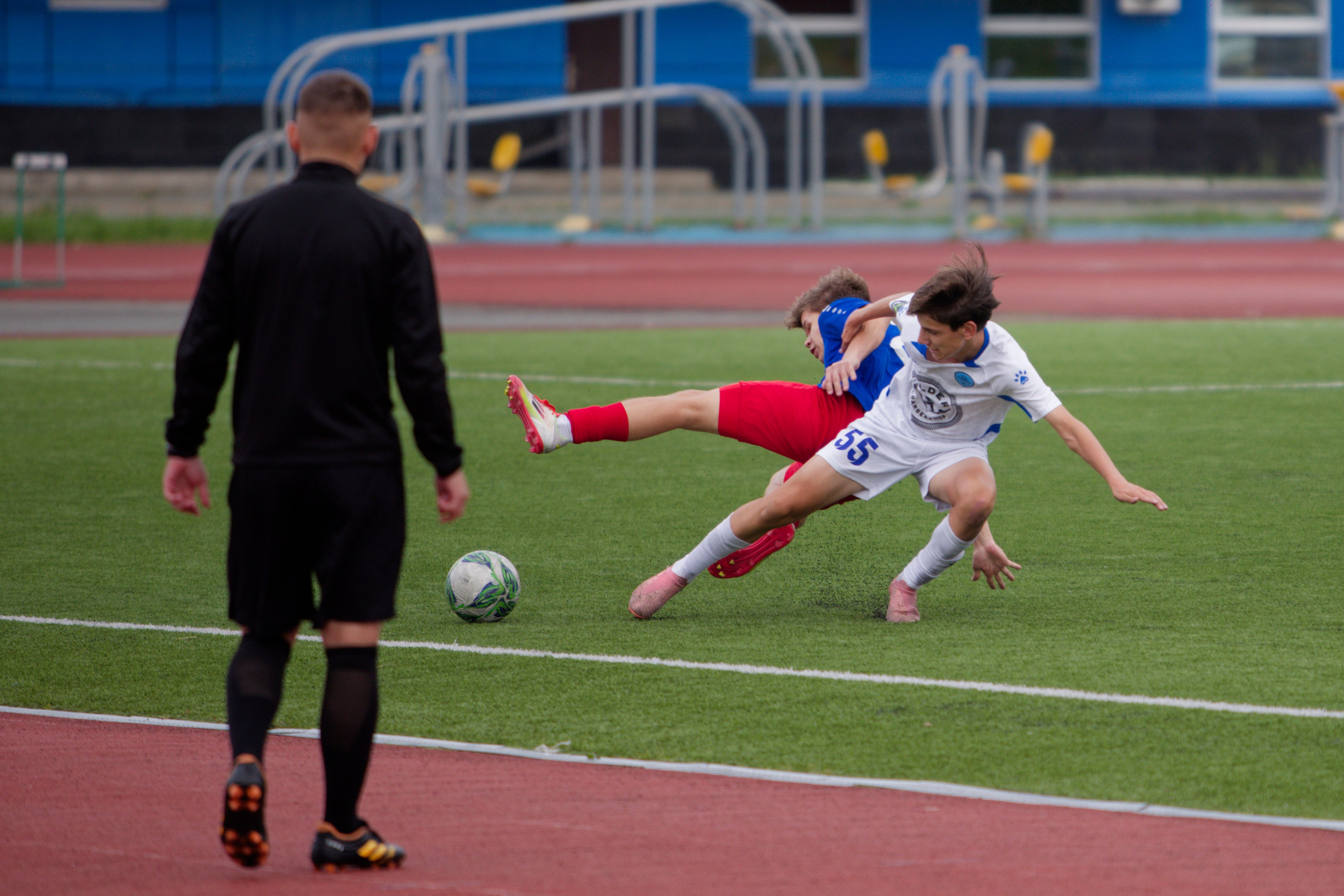 Матч ЮФЛ Сахалин-Хабаровск (U-16). Кутузов Евгений Фотограф в Южно-Сахалинске