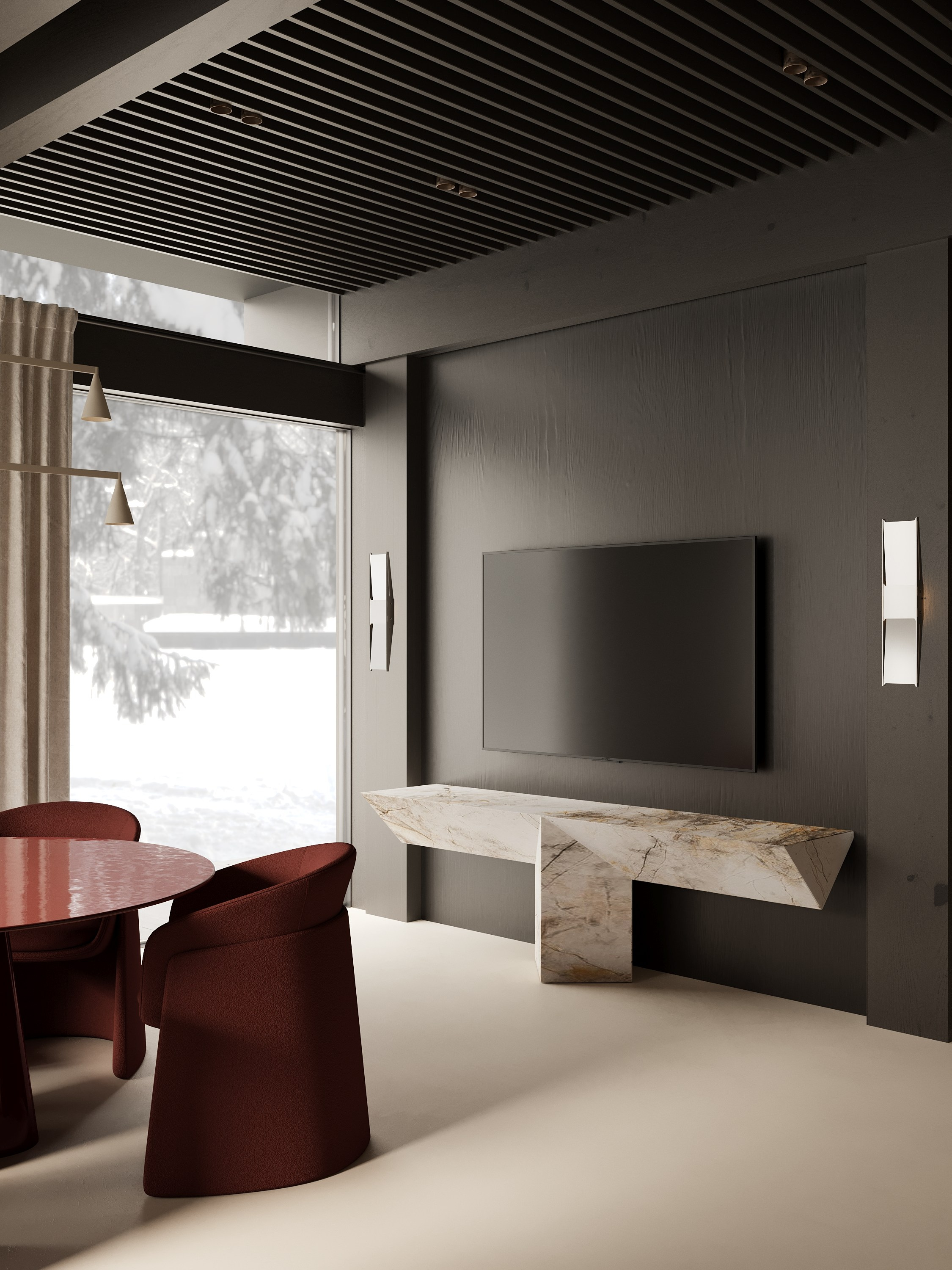 VILLA VISION /550 sq m /26'. Интерьерное ателье numéro а