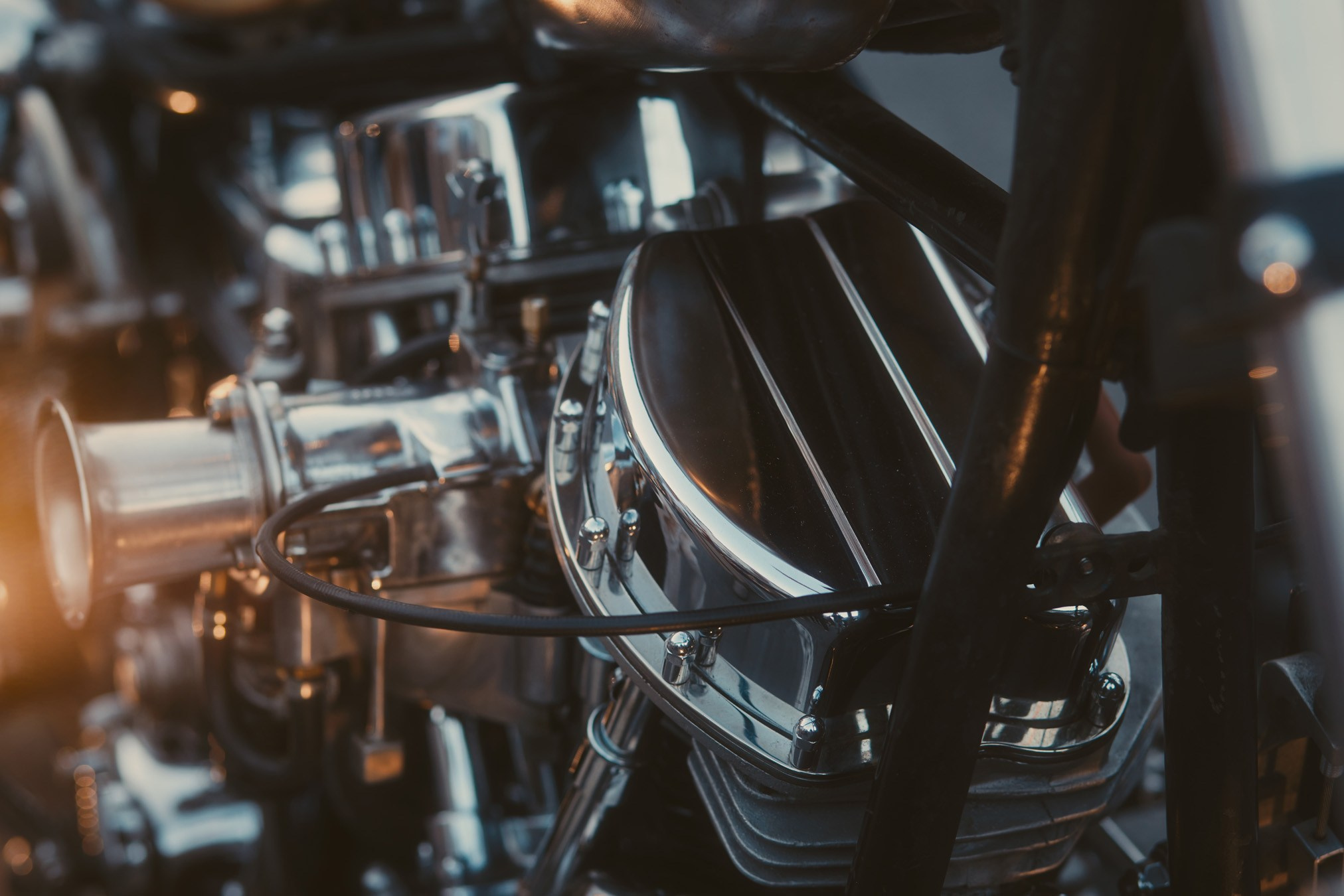 Harley Panhead engine