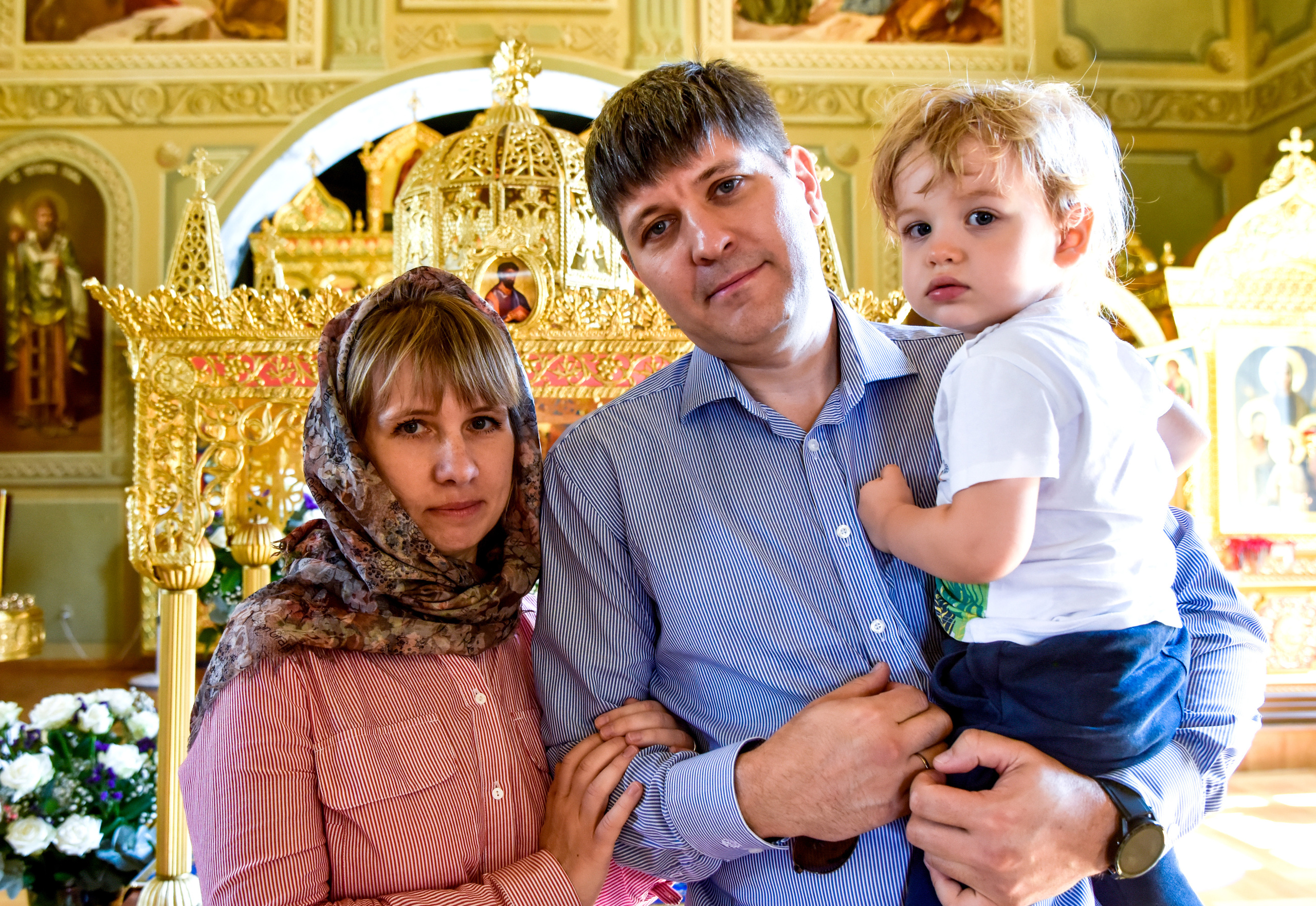 Крещение Андрюши