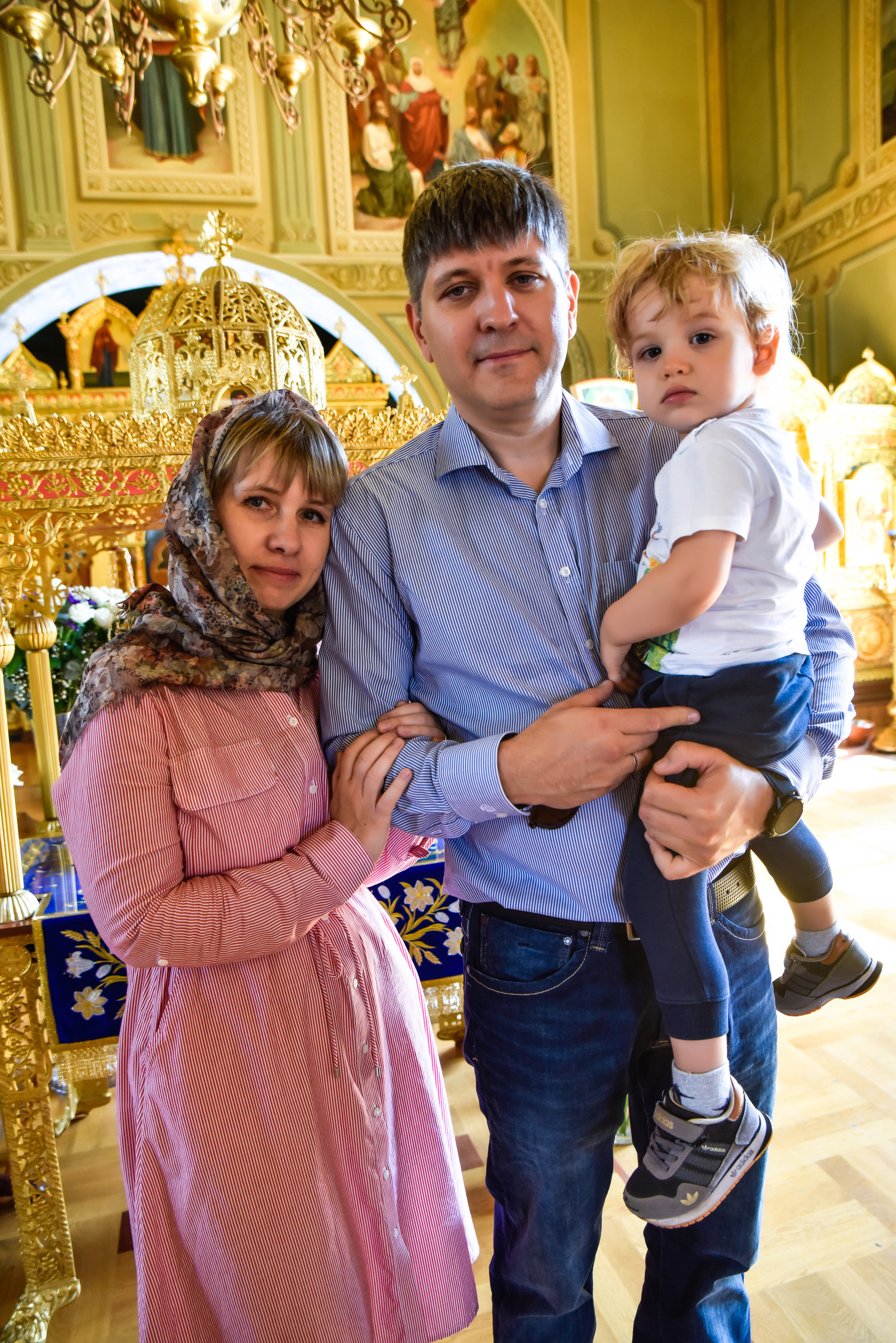 Крещение Андрюши