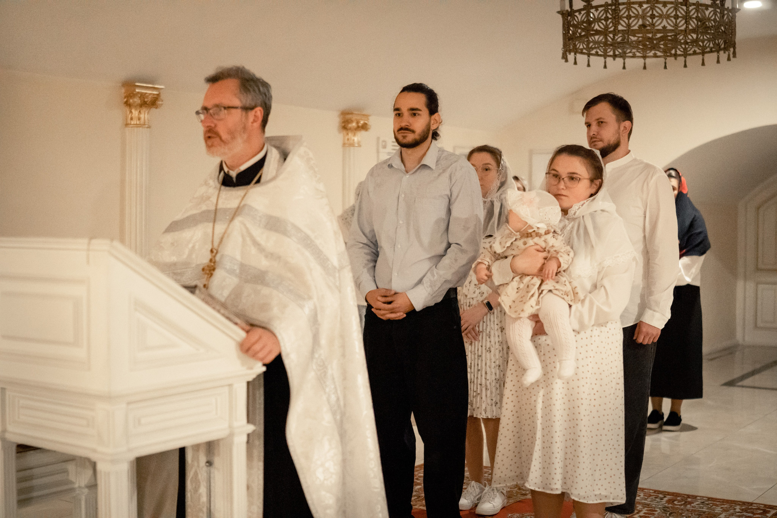 Съёмка Таинства Крещения в Казанском соборе. Семейный фотограф и видеограф Алёна Ким