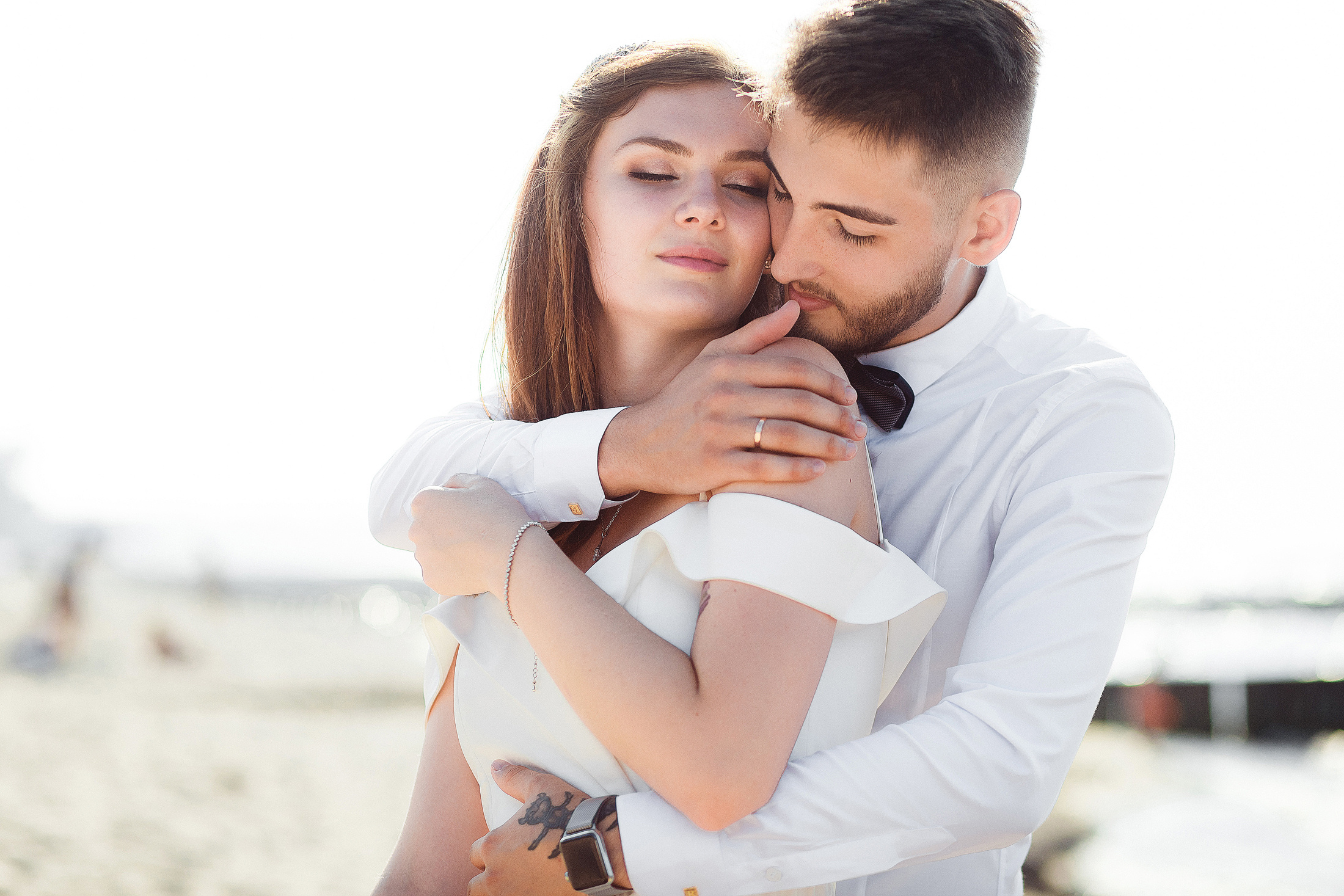 Свадебная фотосессия у моря. Фотосъемка и видеосъемка в Калининграде Liveemotion.pro