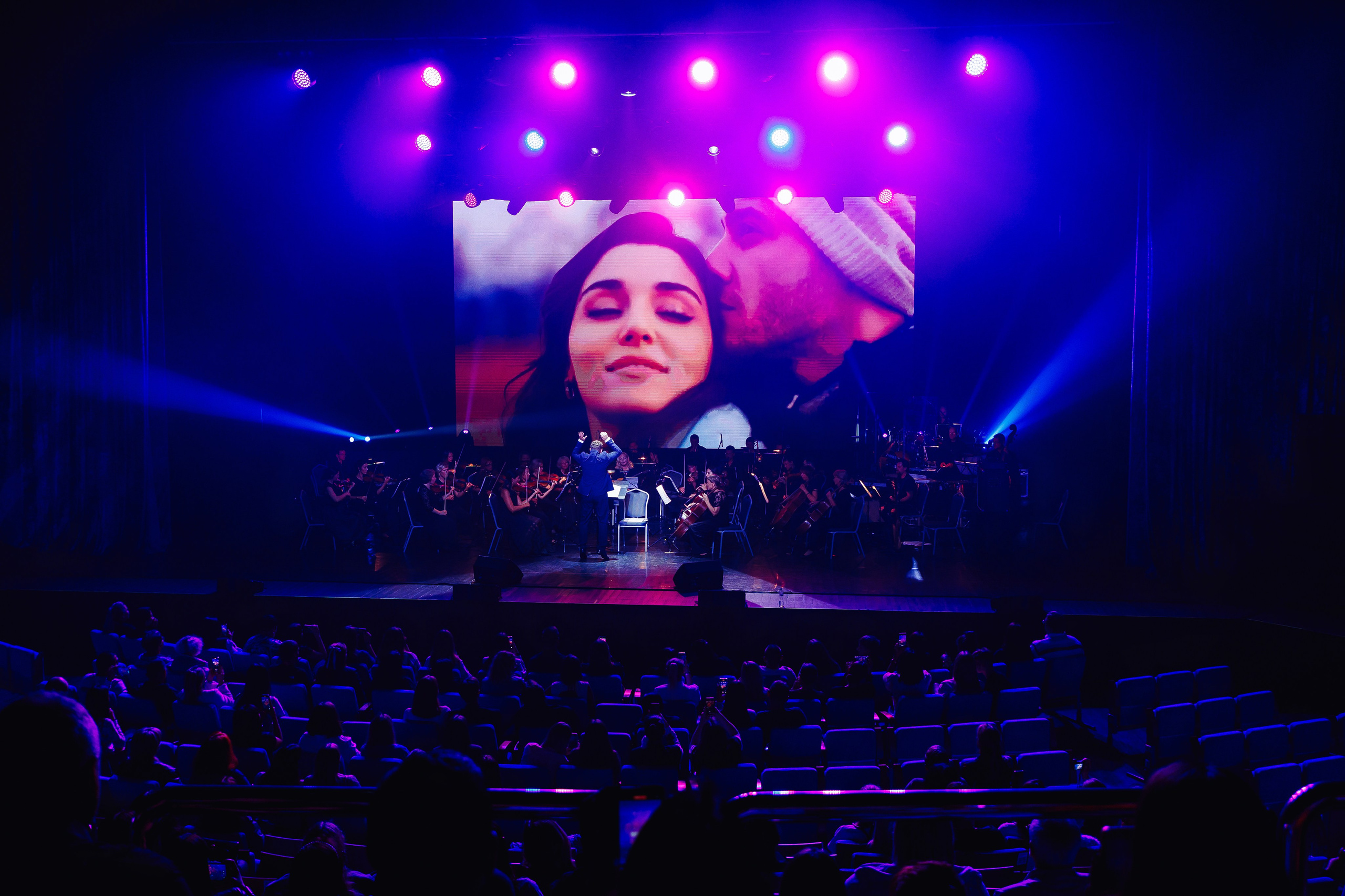 Symphony of the cinema (Turkish TV series) at Amber Hall. KRIS KRUPINNIKOVA