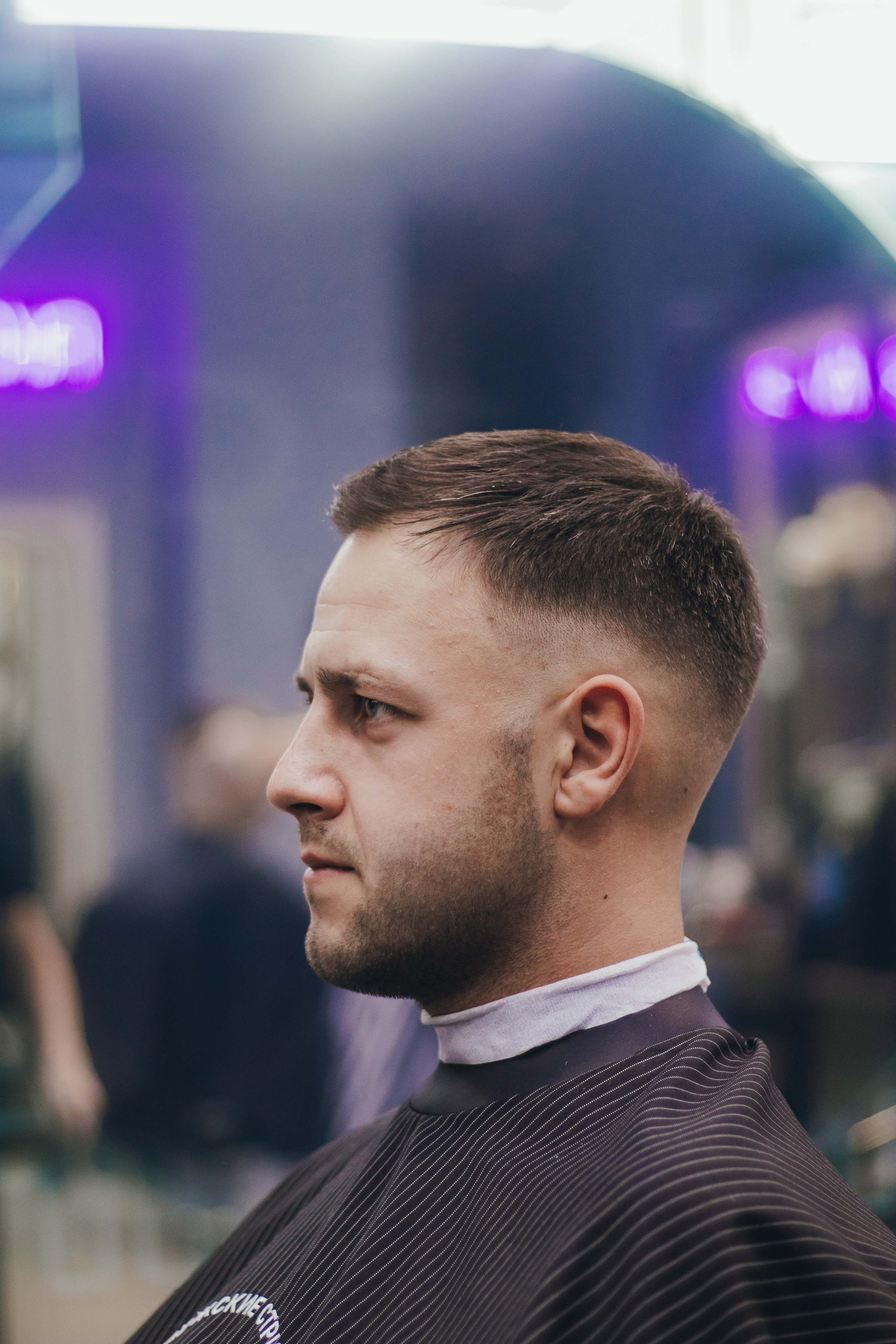 Barbershop Dad. Content shooting. KRIS KRUPINNIKOVA