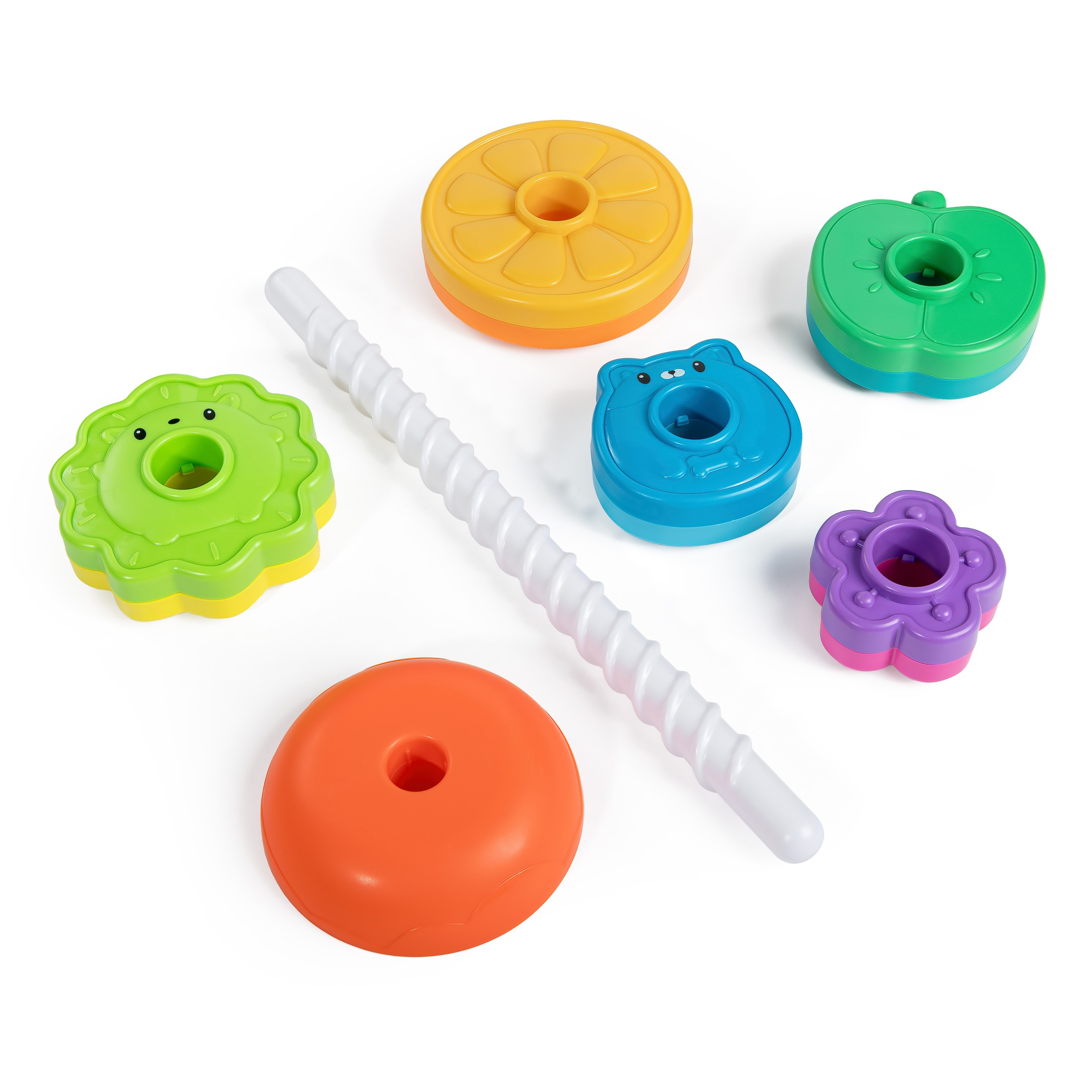 Пирамидка развивающая в разборе детская