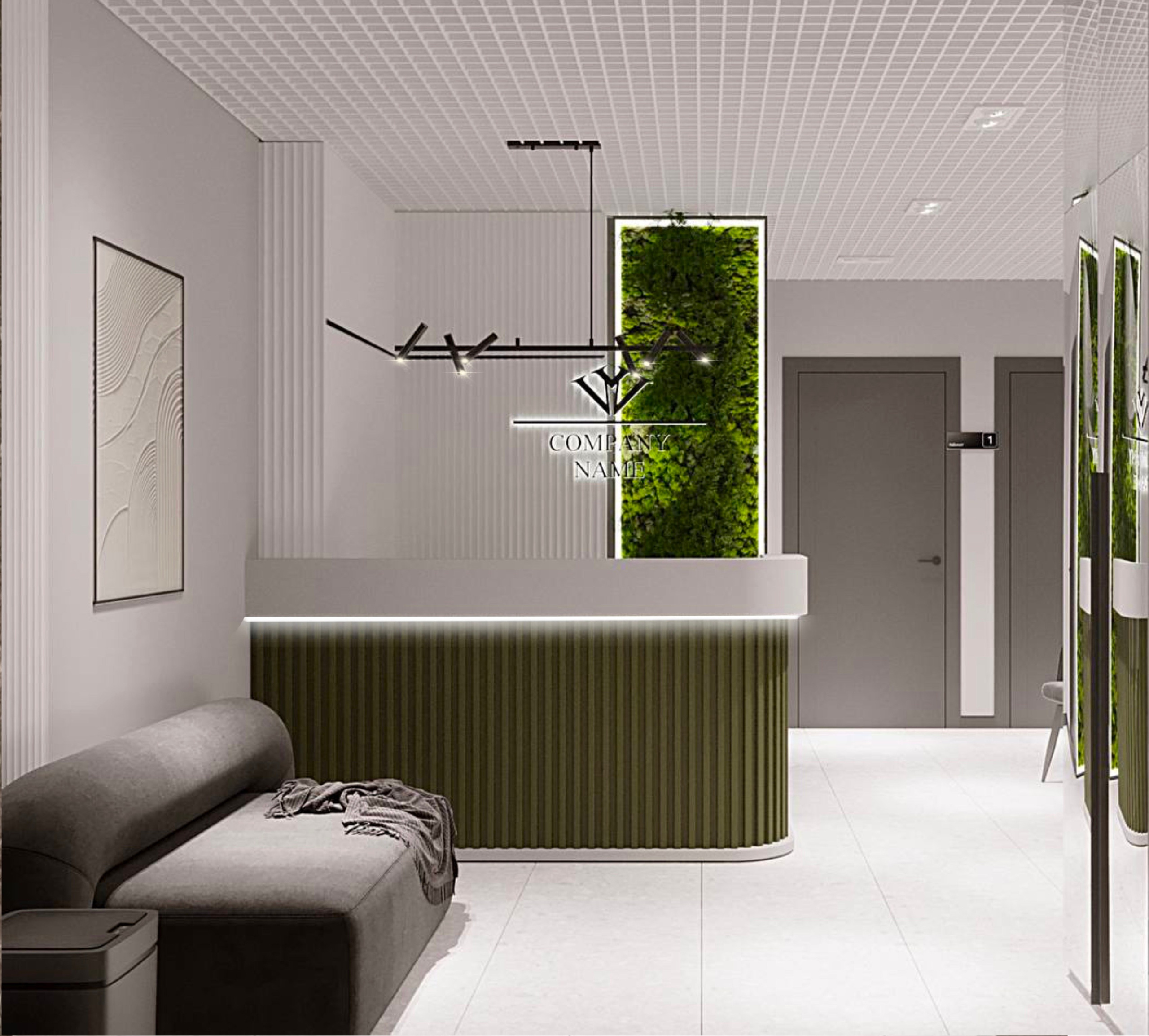 Клиника Воронеж. Студия Дизайна интерьера Tsvetdesign. Дизайнер в Санкт-Петербурге