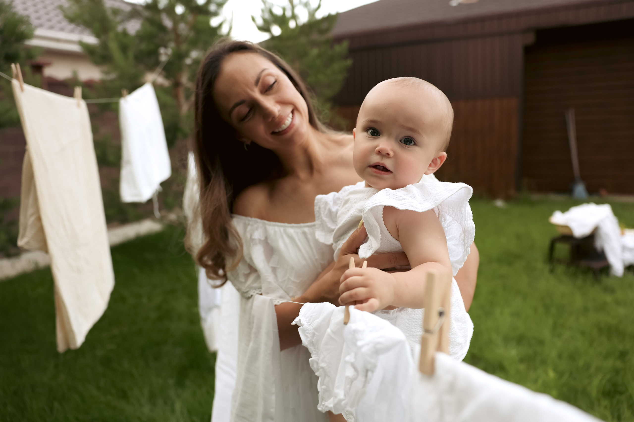 Большая стирка. Ваш семейный newborn и lifestyle фотограф в СПБ Наталья Журавлева