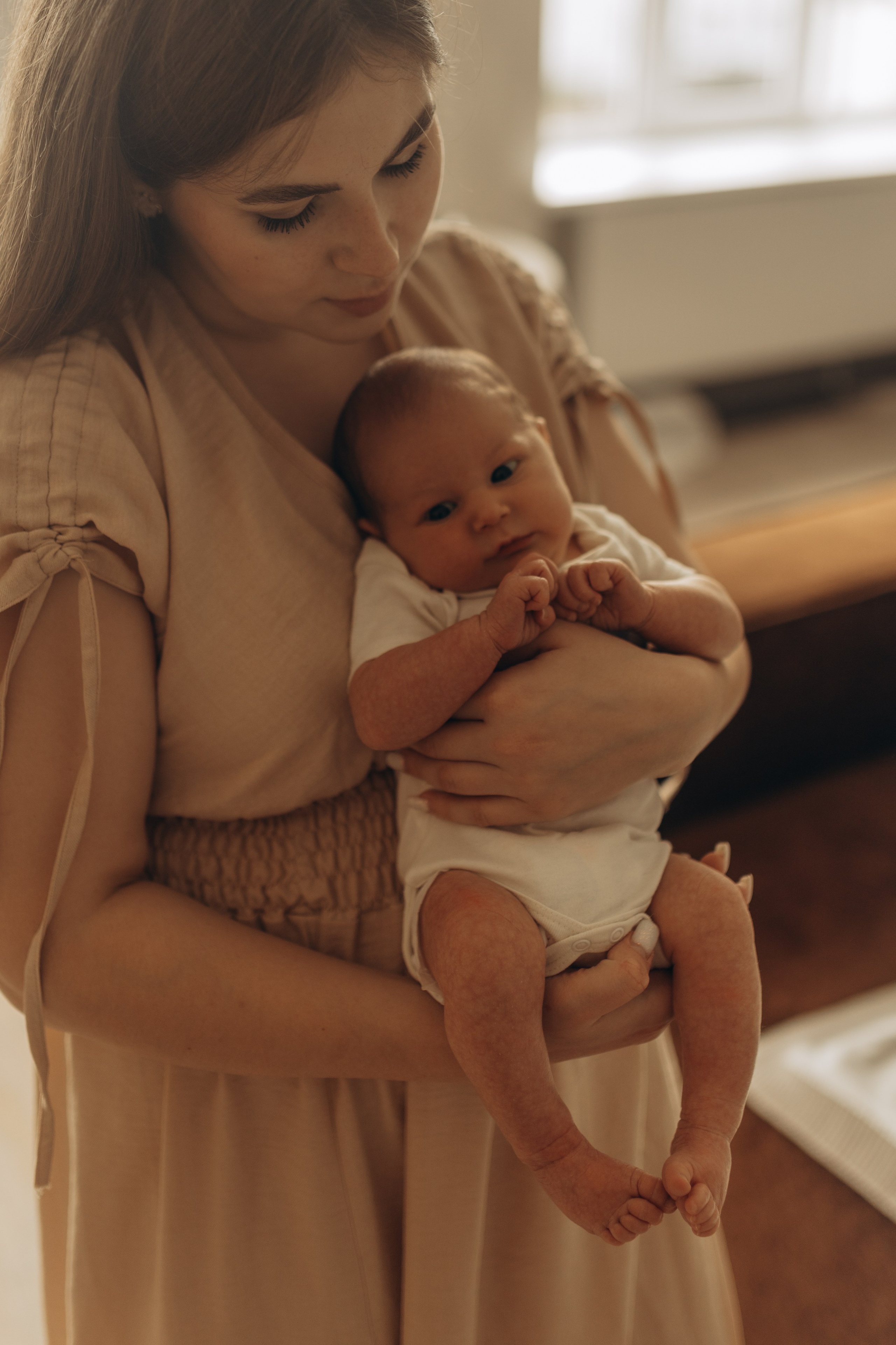 Мама и малыш. Первый месяц вместе. Фотограф в Ставрополе Svetlana Matveeva