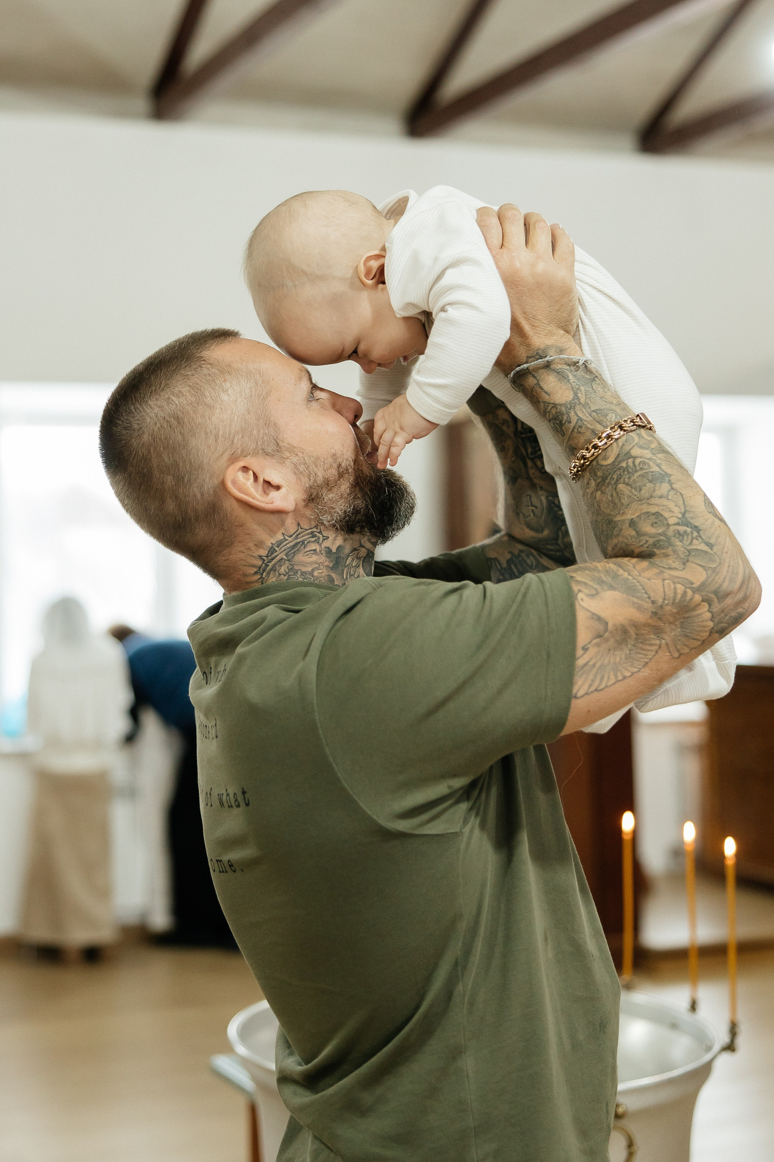 Таинства Крещения Мирона и Владимира. Семейный фотограф в Рязани и Рязанской области