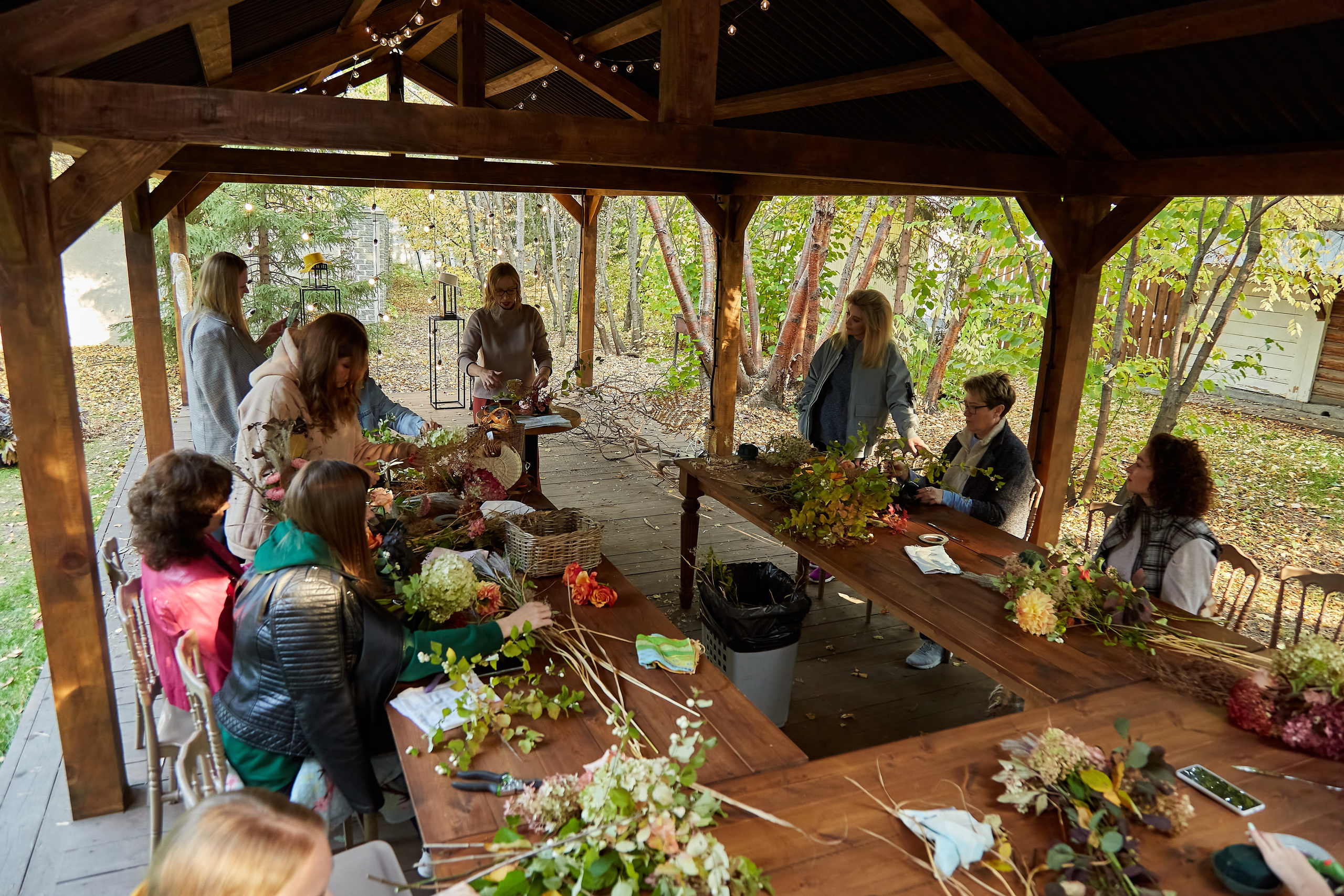 Ирина и мастер класс по декорации. Фотограф Барнаул Фатыхов Тимур