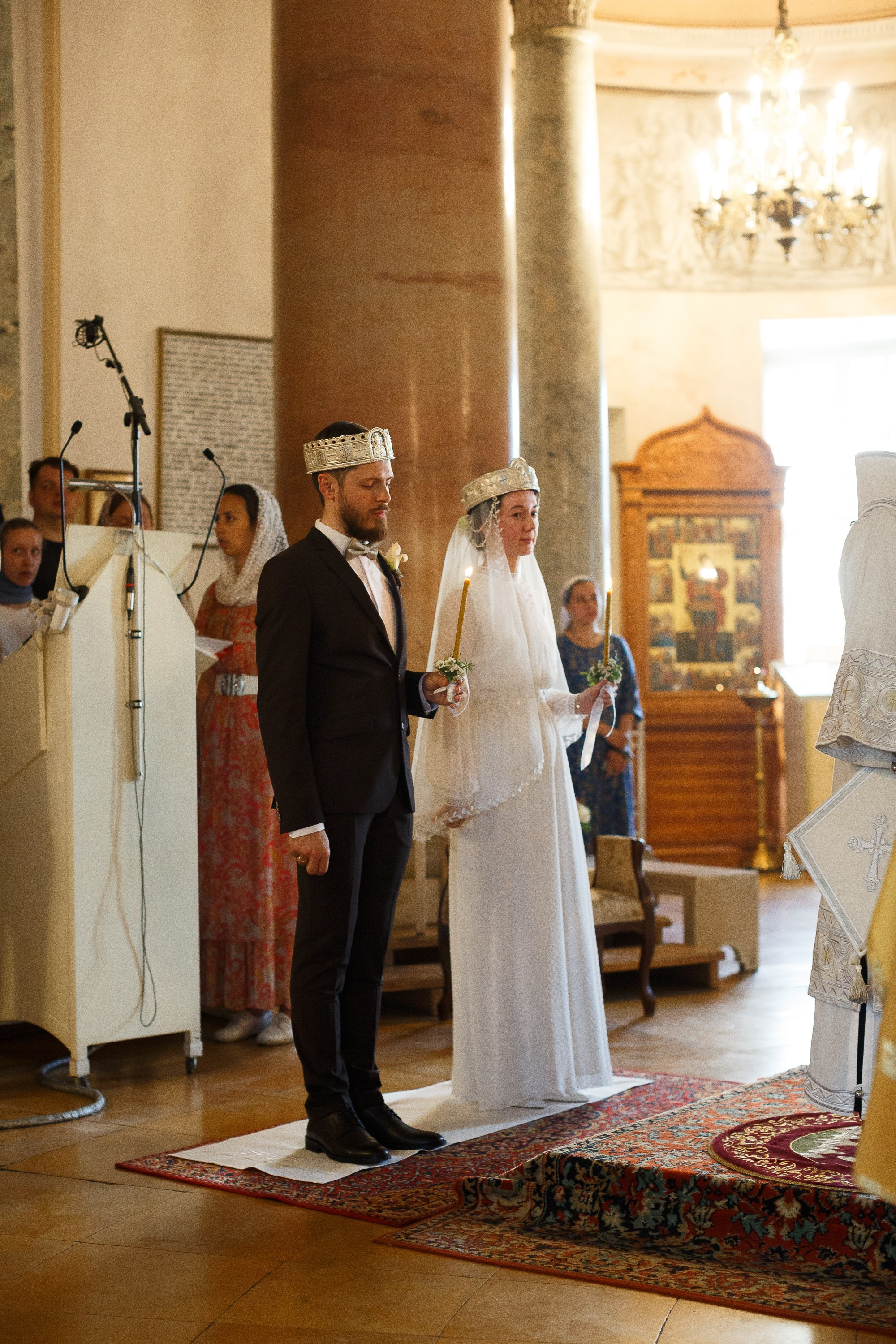 Съемка Венчания в храме царевича Димитрия