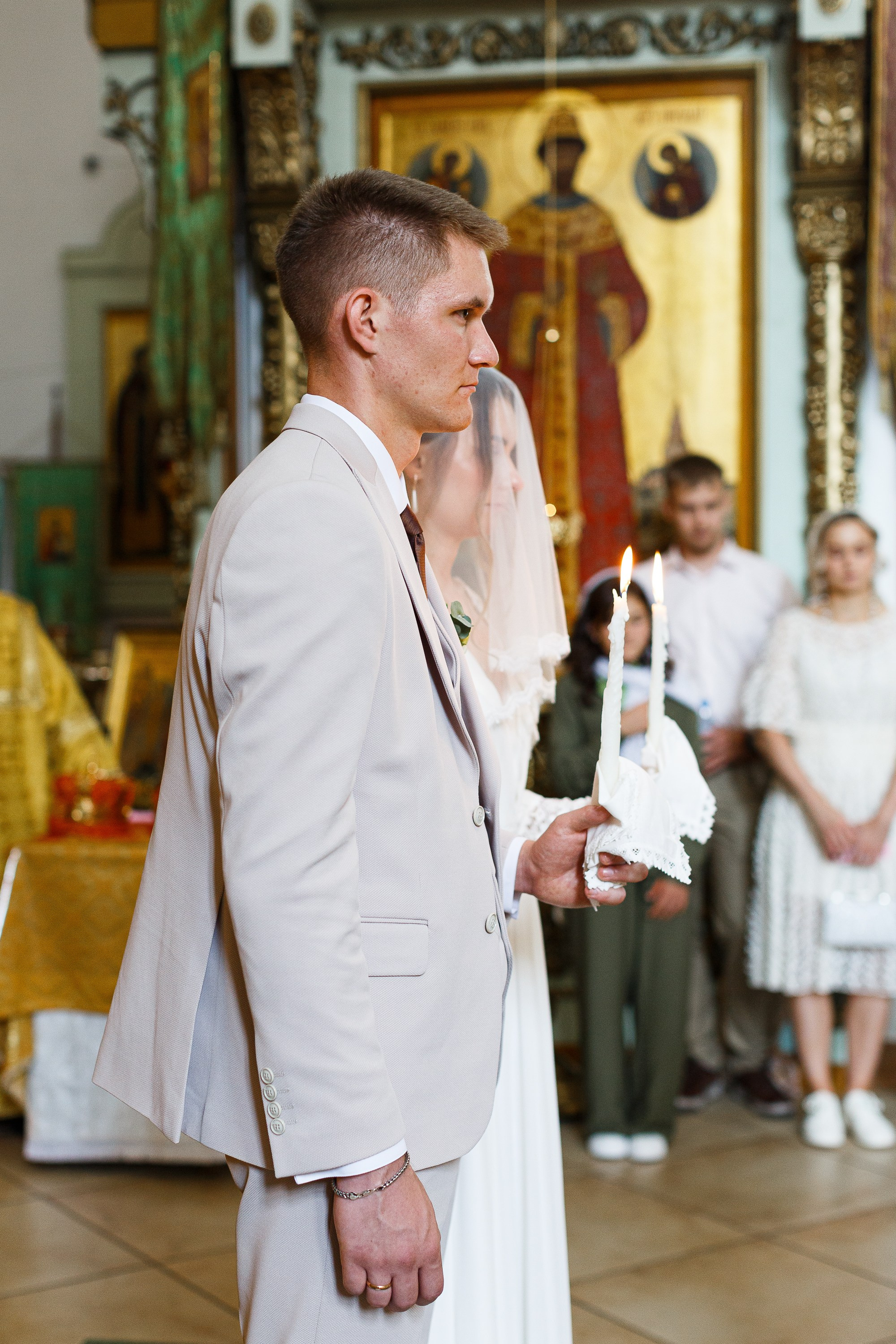 Венчание в храме Живоначальной Троицы на Шаболовке