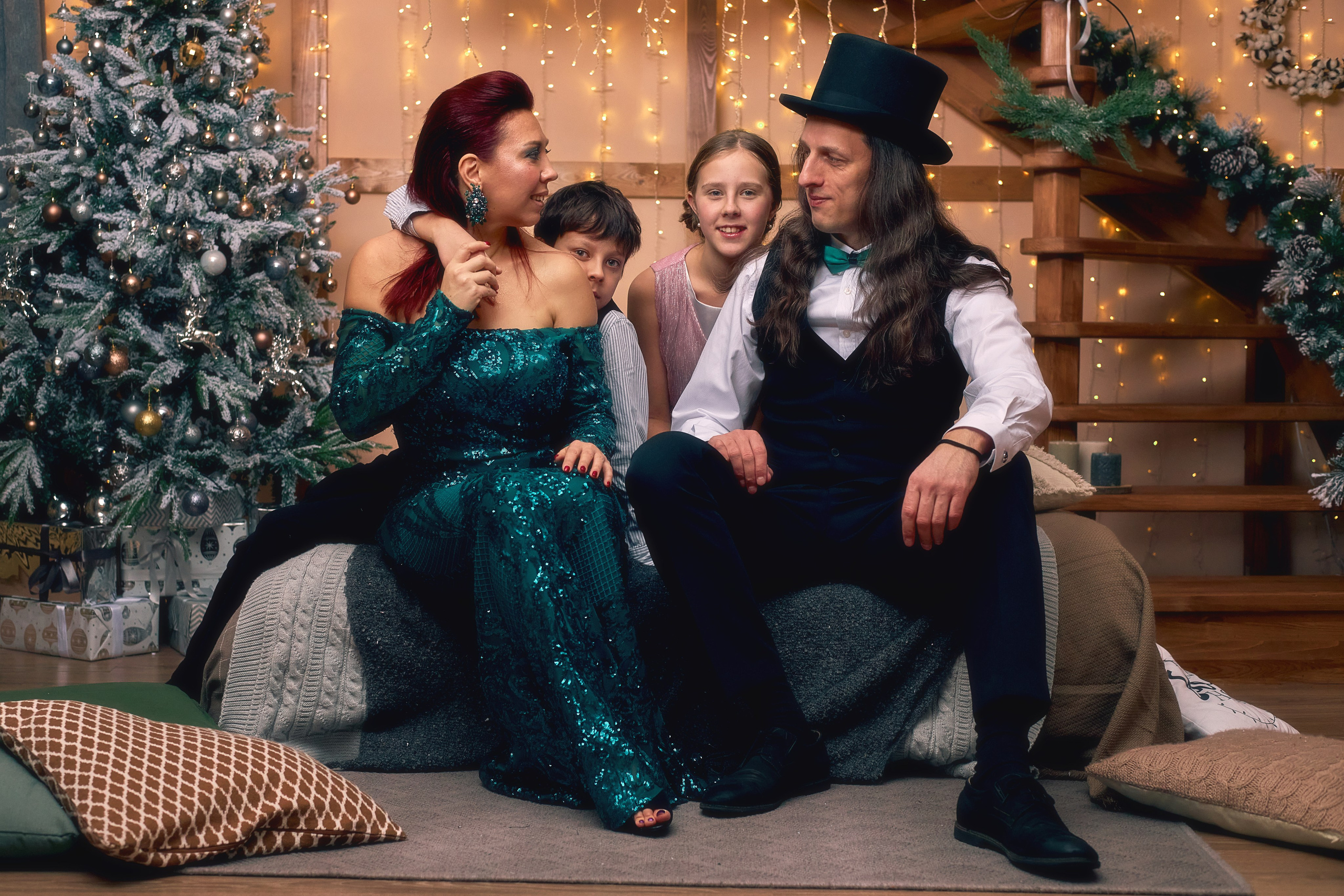 новогодняя фотосессия